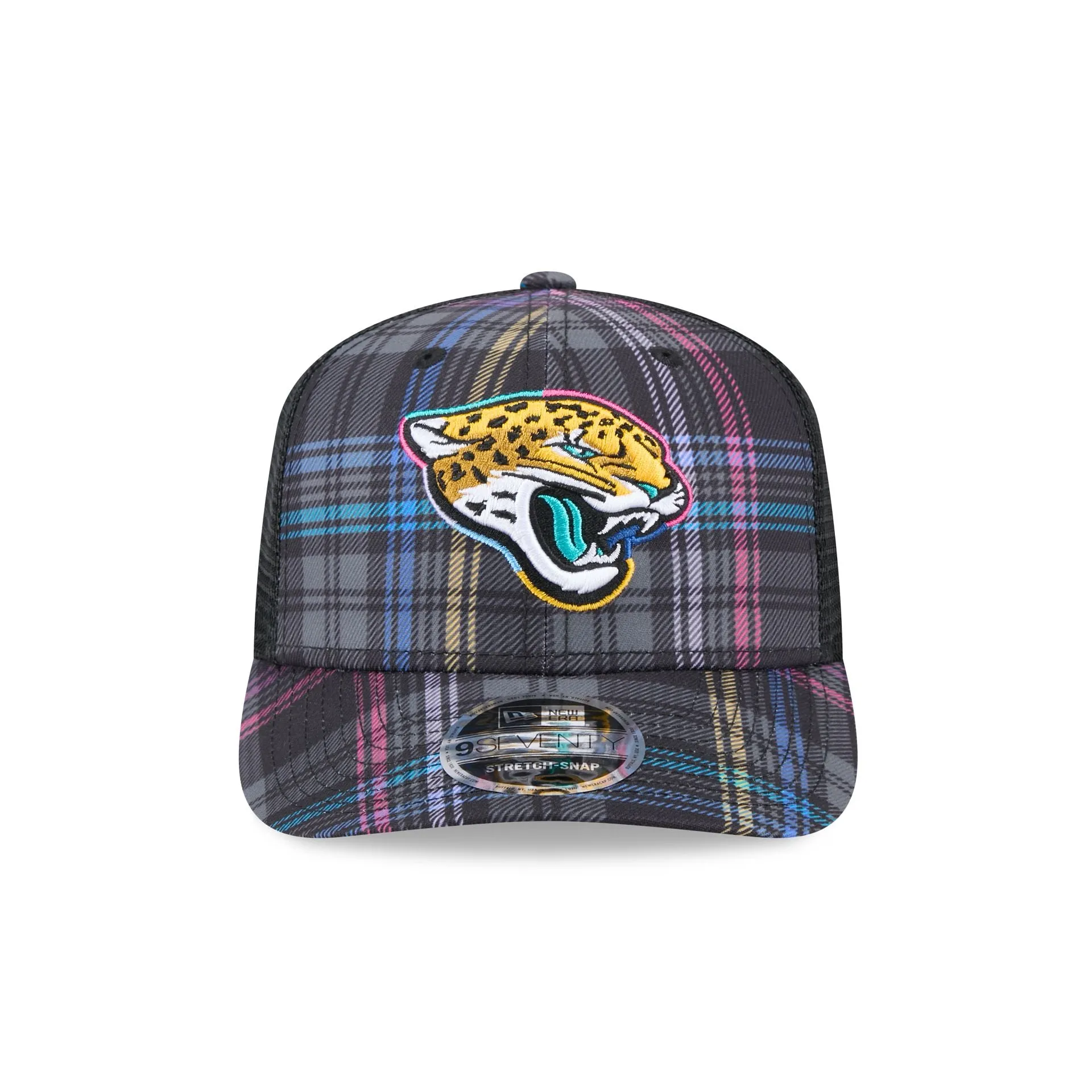 Jacksonville Jaguars 2024 Crucial Catch 9SEVENTY Trucker Hat sold by New Era product image thumbnail 2