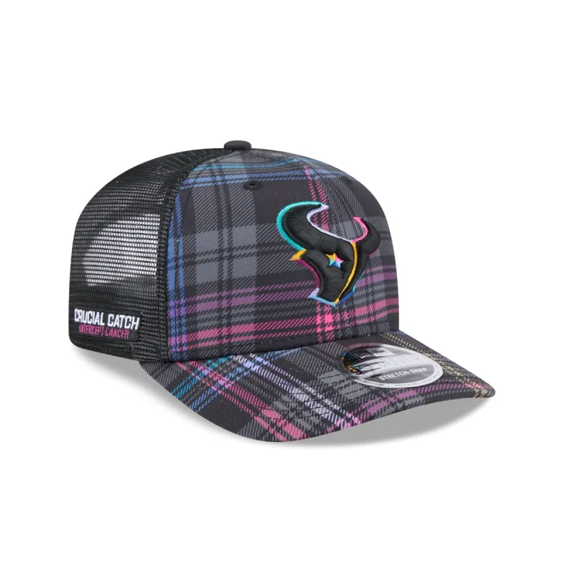 Houston Texans 2024 Crucial Catch 9SEVENTY Trucker Hat sold by New Era