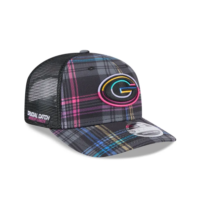 Green Bay Packers 2024 Crucial Catch 9SEVENTY Trucker Hat sold by New Era
