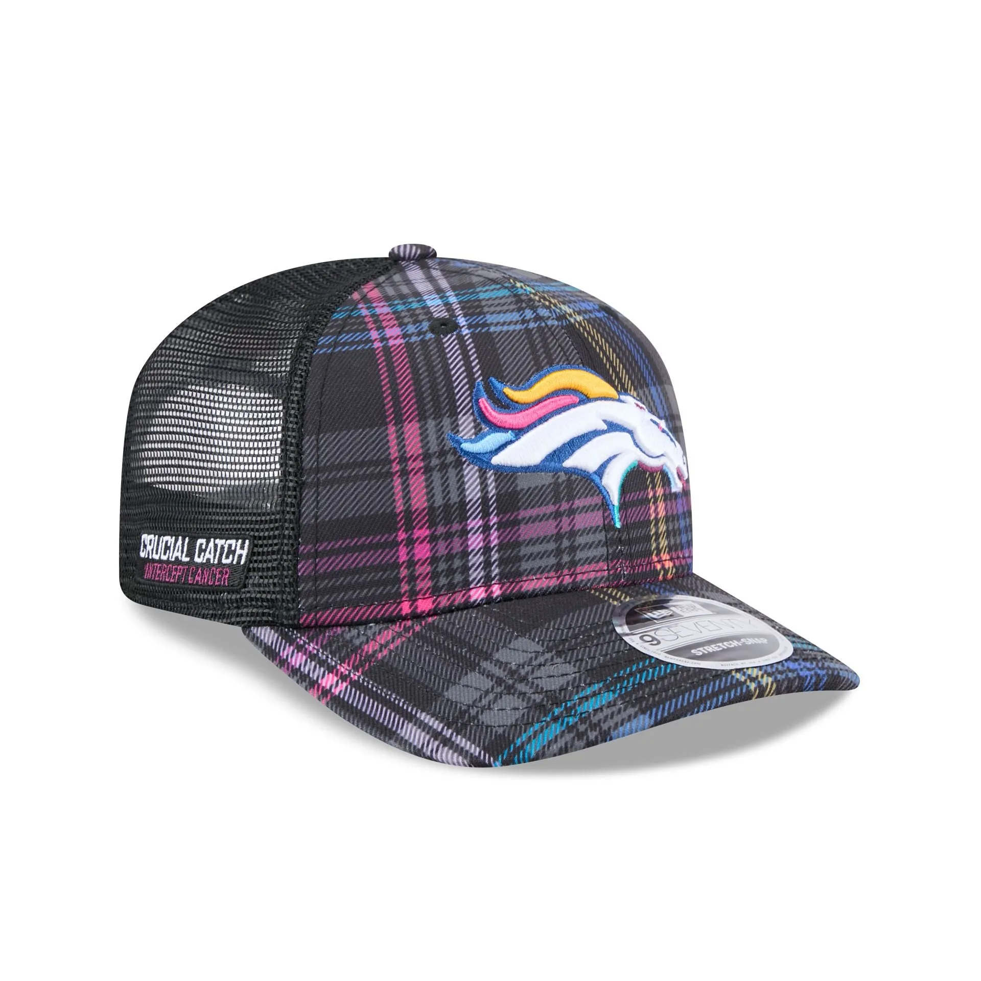 Denver Broncos 2024 Crucial Catch 9SEVENTY Trucker Hat sold by New Era