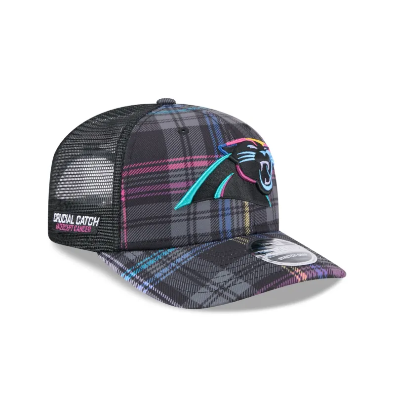 Carolina Panthers 2024 Crucial Catch 9SEVENTY Trucker Hat sold by New Era