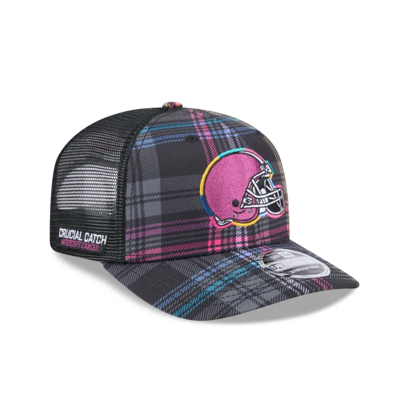 Cleveland Browns 2024 Crucial Catch 9SEVENTY Trucker Hat sold by New Era