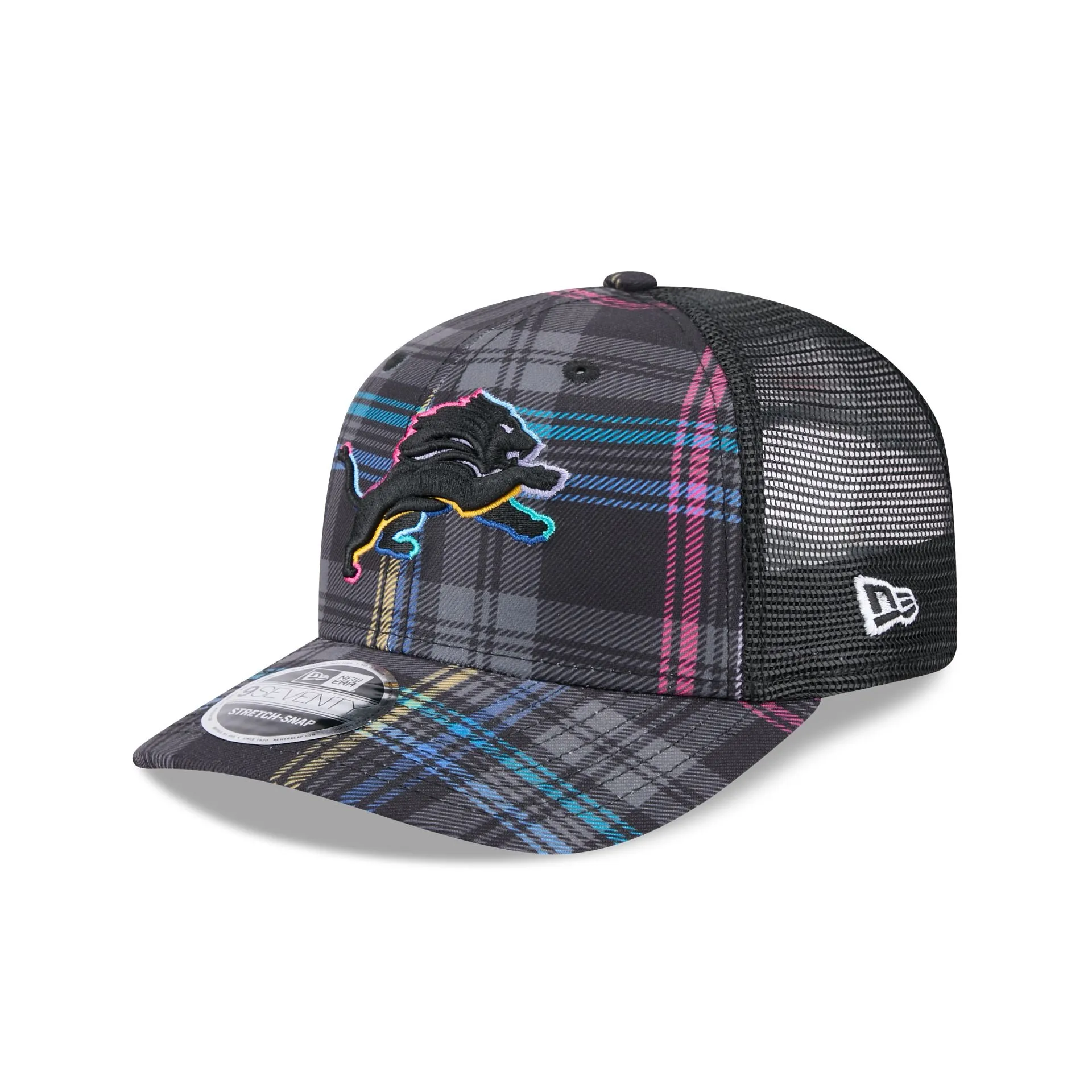 Detroit Lions 2024 Crucial Catch 9SEVENTY Trucker Hat sold by New Era product image thumbnail 3