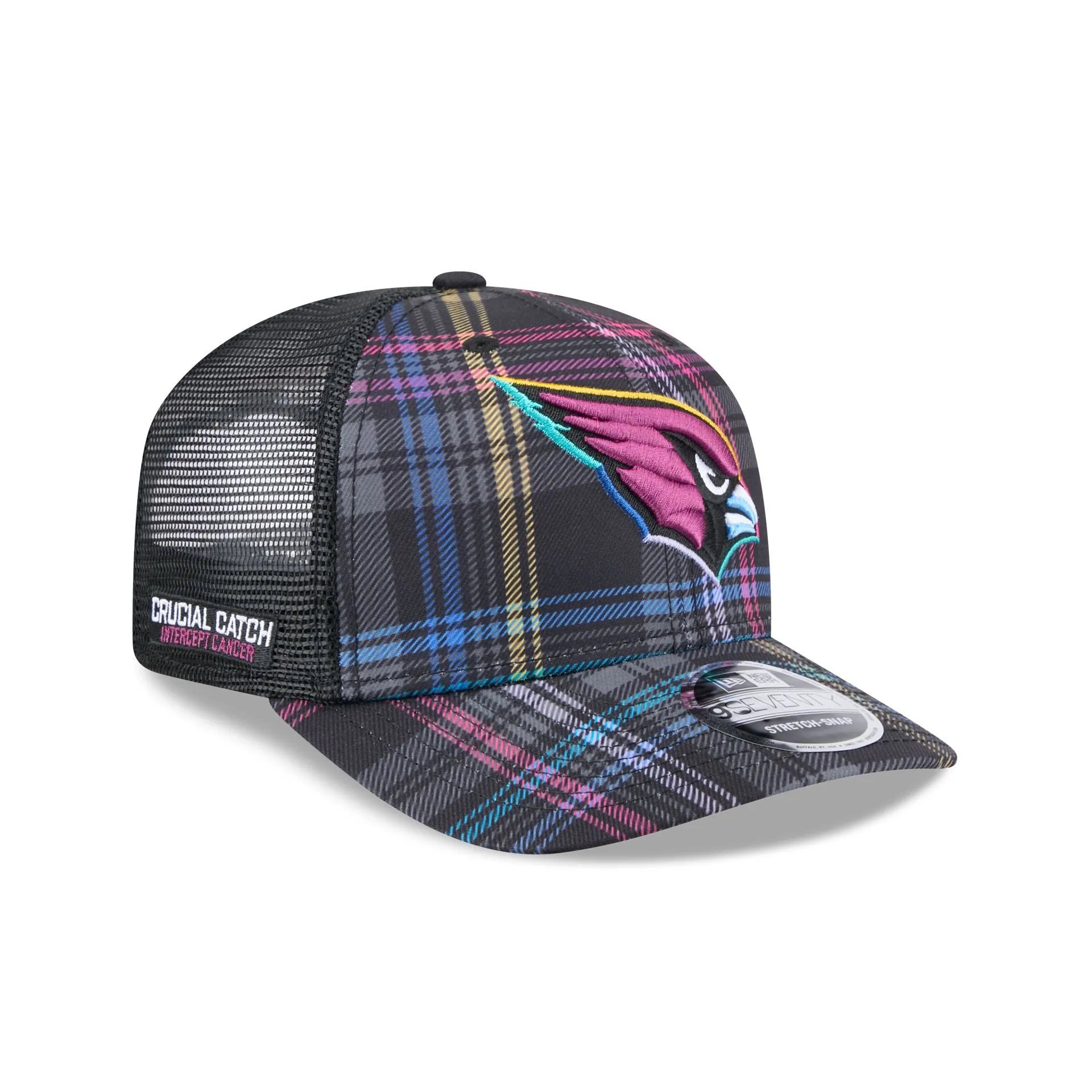 Arizona Cardinals 2024 Crucial Catch 9SEVENTY Trucker Hat sold by New Era