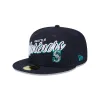 Seattle Mariners Script Sided 59FIFTY Fitted Hat sold by New Era