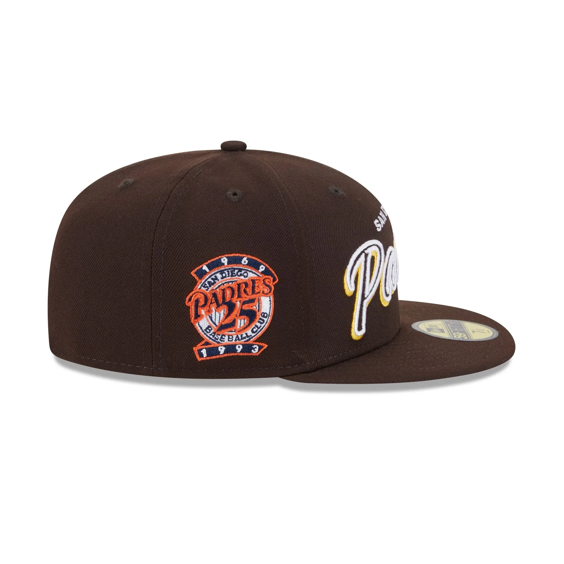 San Diego Padres Script Sided 59FIFTY Fitted Hat sold by New Era product image thumbnail 4