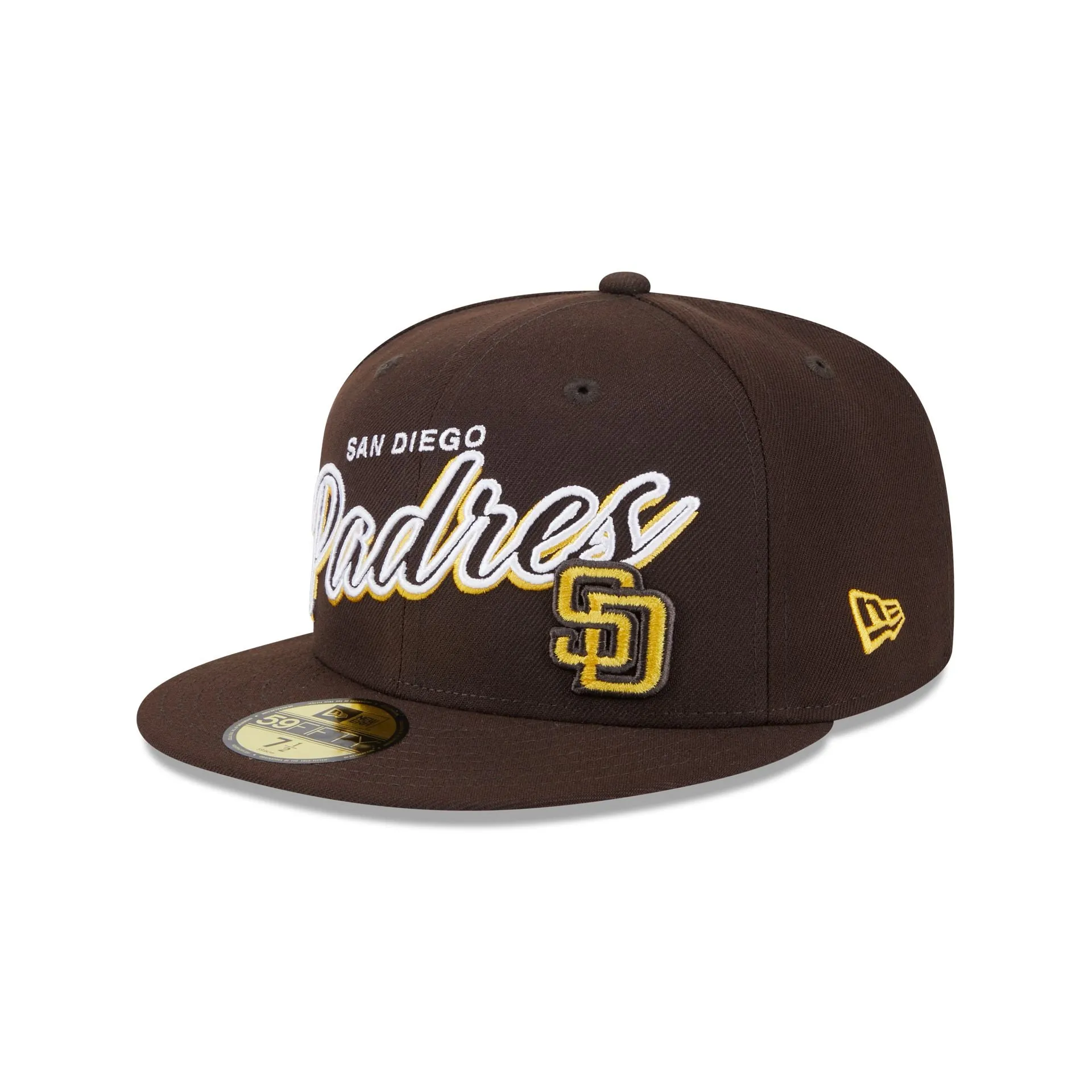 San Diego Padres Script Sided 59FIFTY Fitted Hat sold by New Era product image thumbnail 3