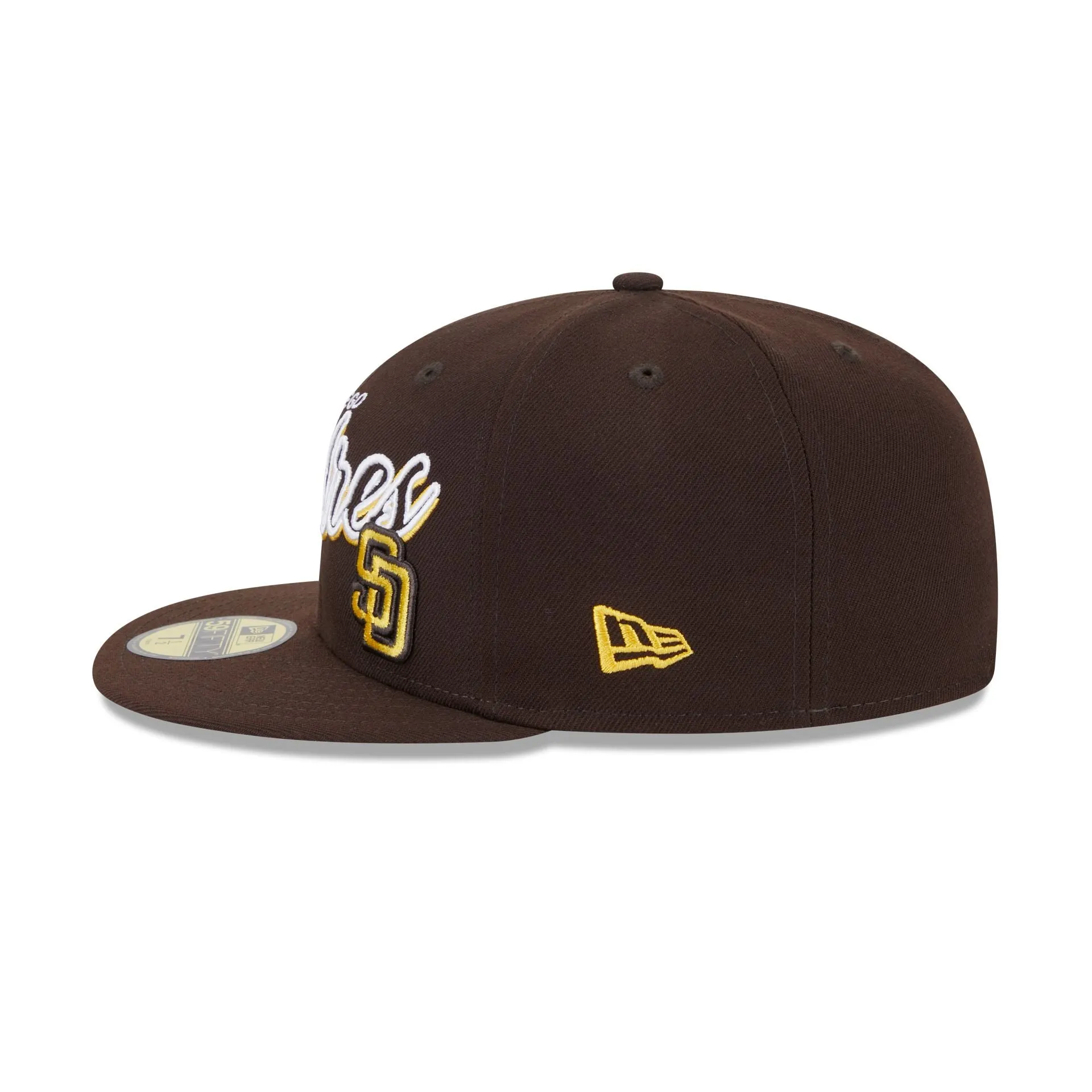 San Diego Padres Script Sided 59FIFTY Fitted Hat sold by New Era product image thumbnail 5