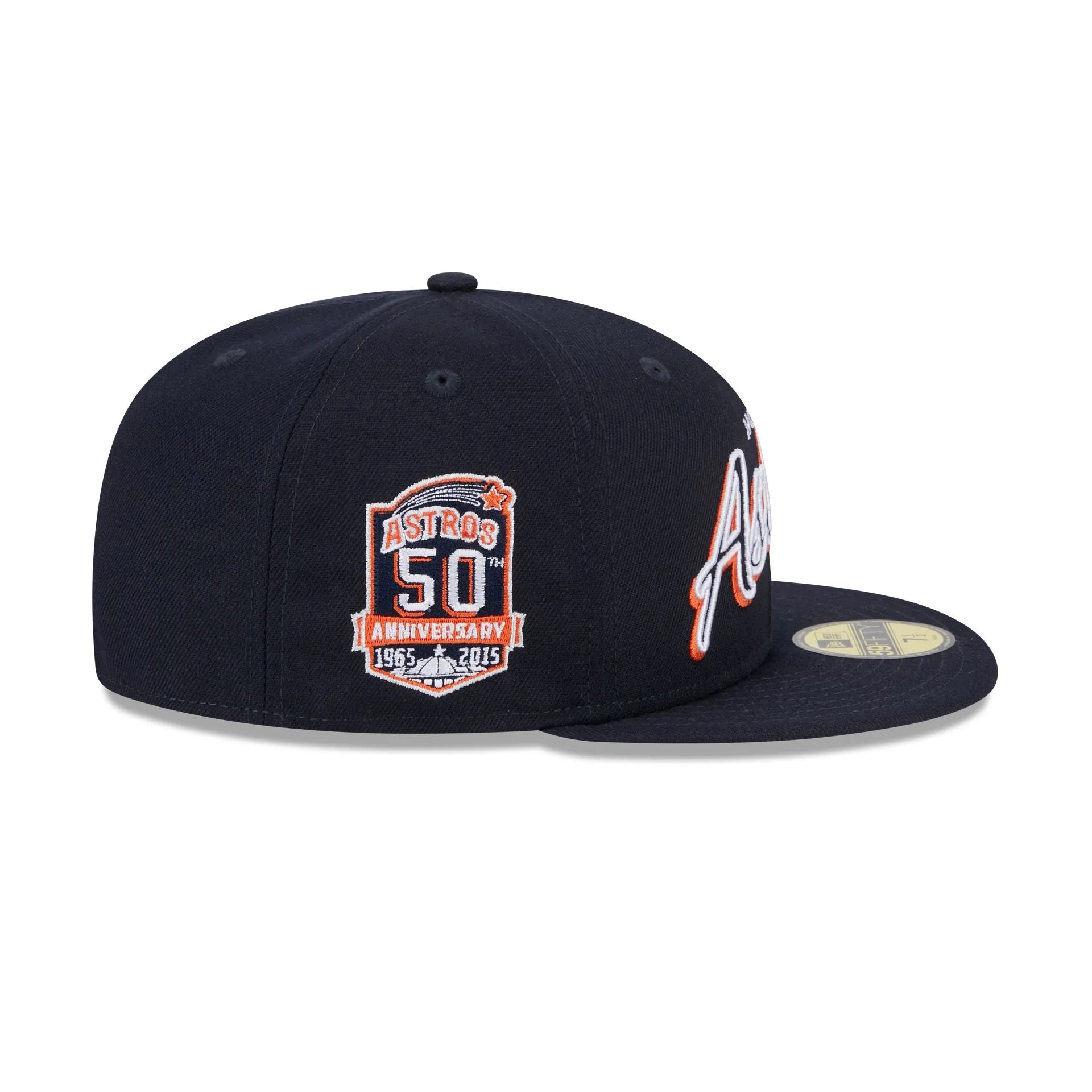 Houston Astros Script Sided 59FIFTY Fitted Hat sold by New Era product image thumbnail 4