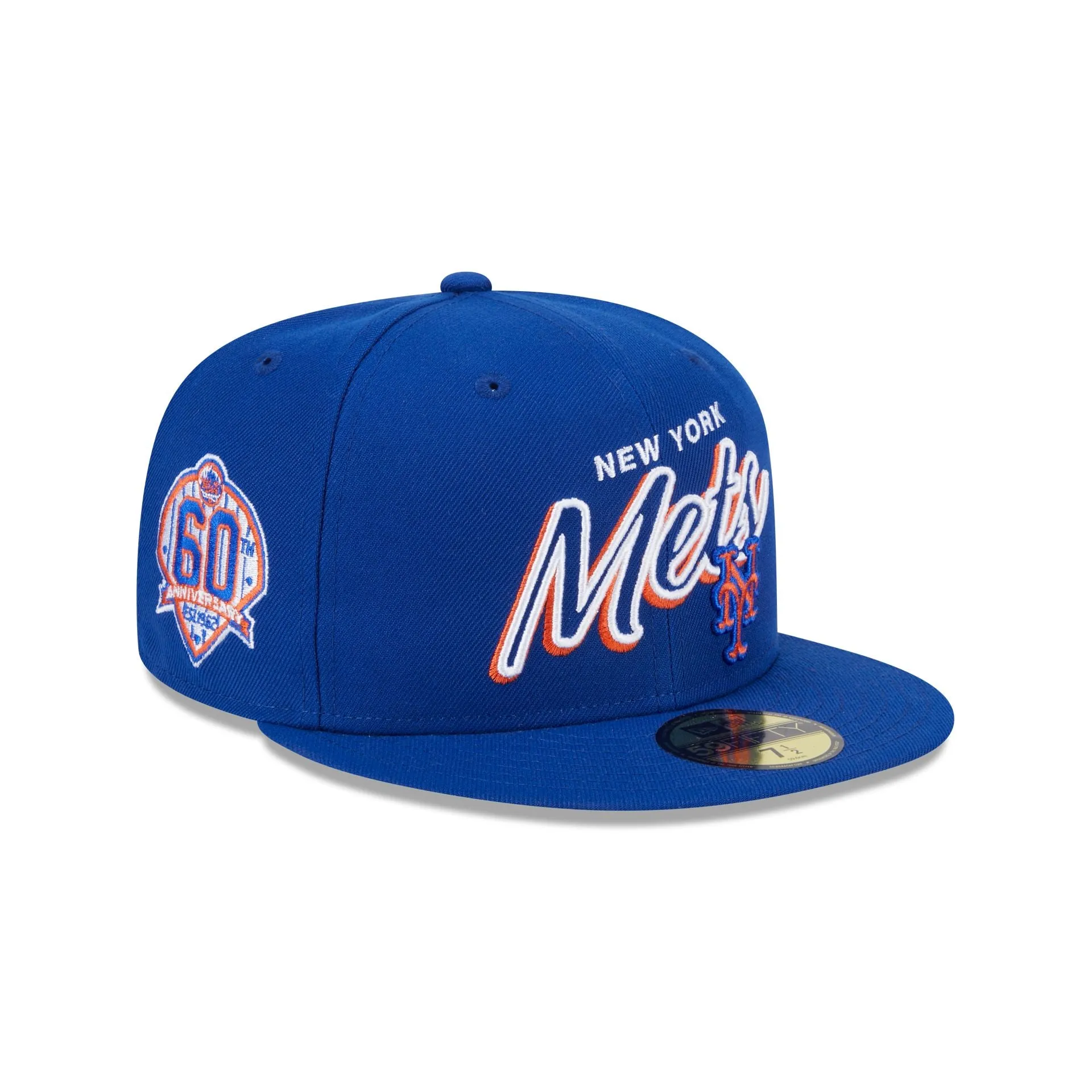 New York Mets Script Sided 59FIFTY Fitted Hat sold by New Era