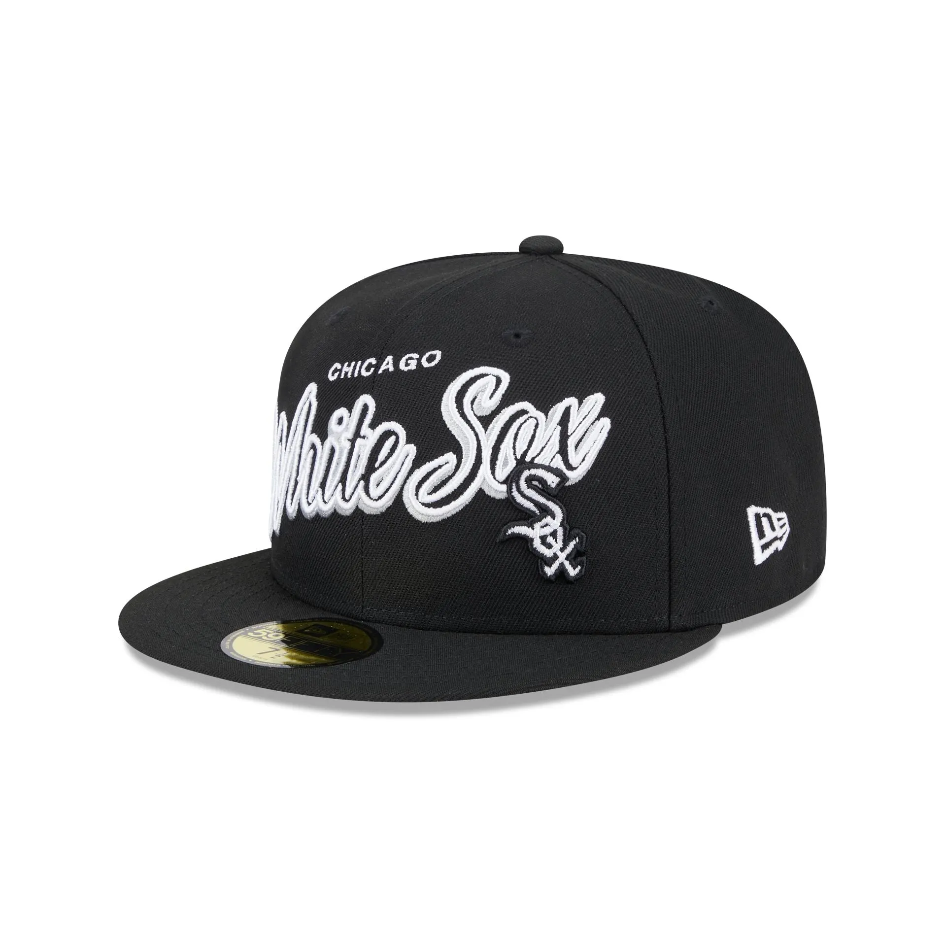 Chicago White Sox Script Sided 59FIFTY Fitted Hat sold by New Era product image thumbnail 3