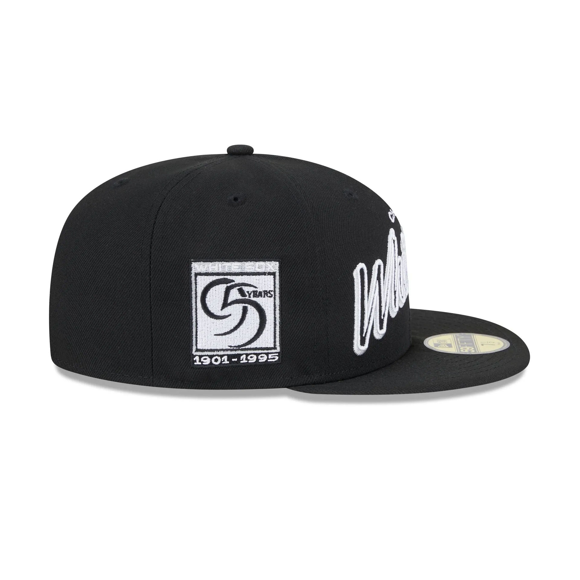 Chicago White Sox Script Sided 59FIFTY Fitted Hat sold by New Era product image thumbnail 4