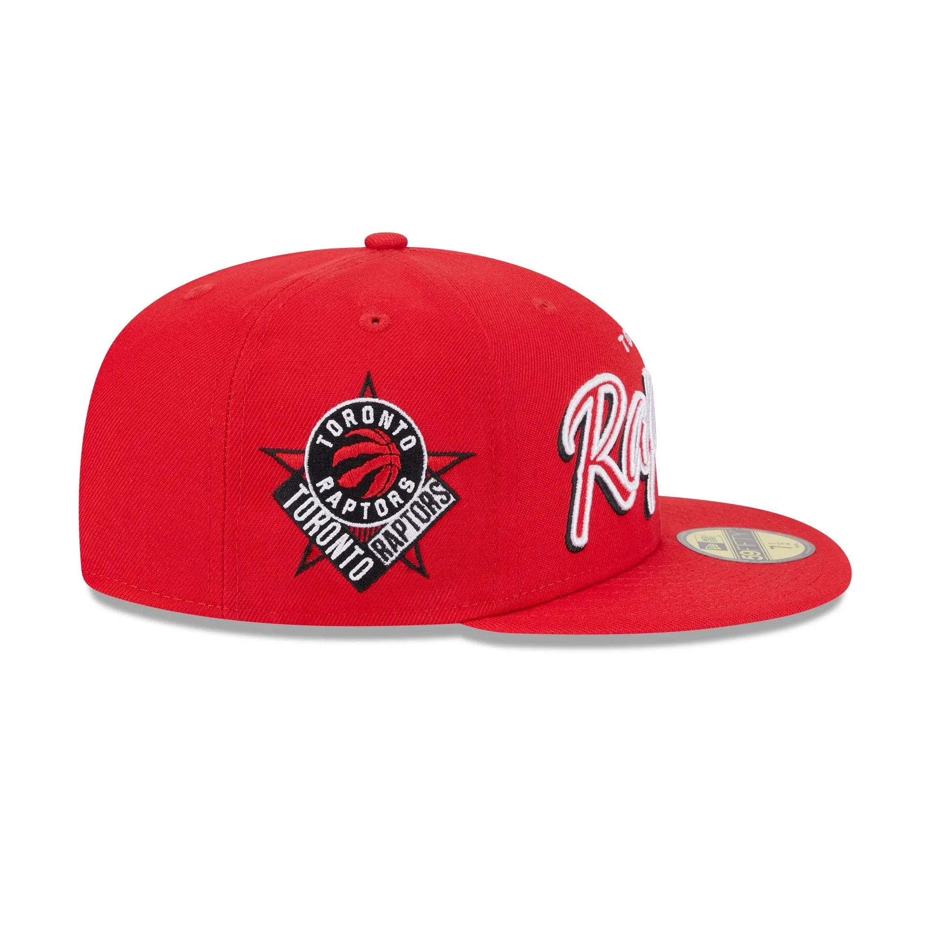 Toronto Raptors Script Sided 59FIFTY Fitted Hat sold by New Era product image thumbnail 4