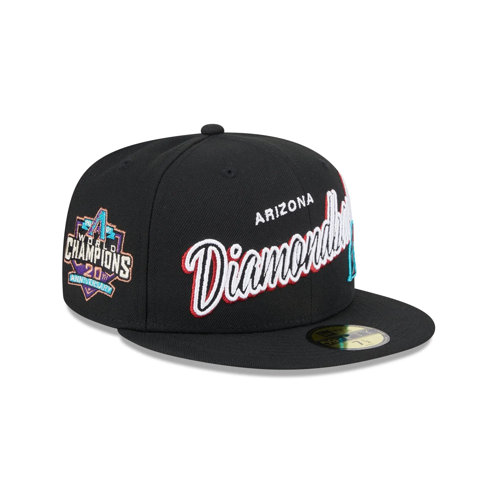 Arizona Diamondbacks Script Sided 59FIFTY Fitted Hat sold by New Era