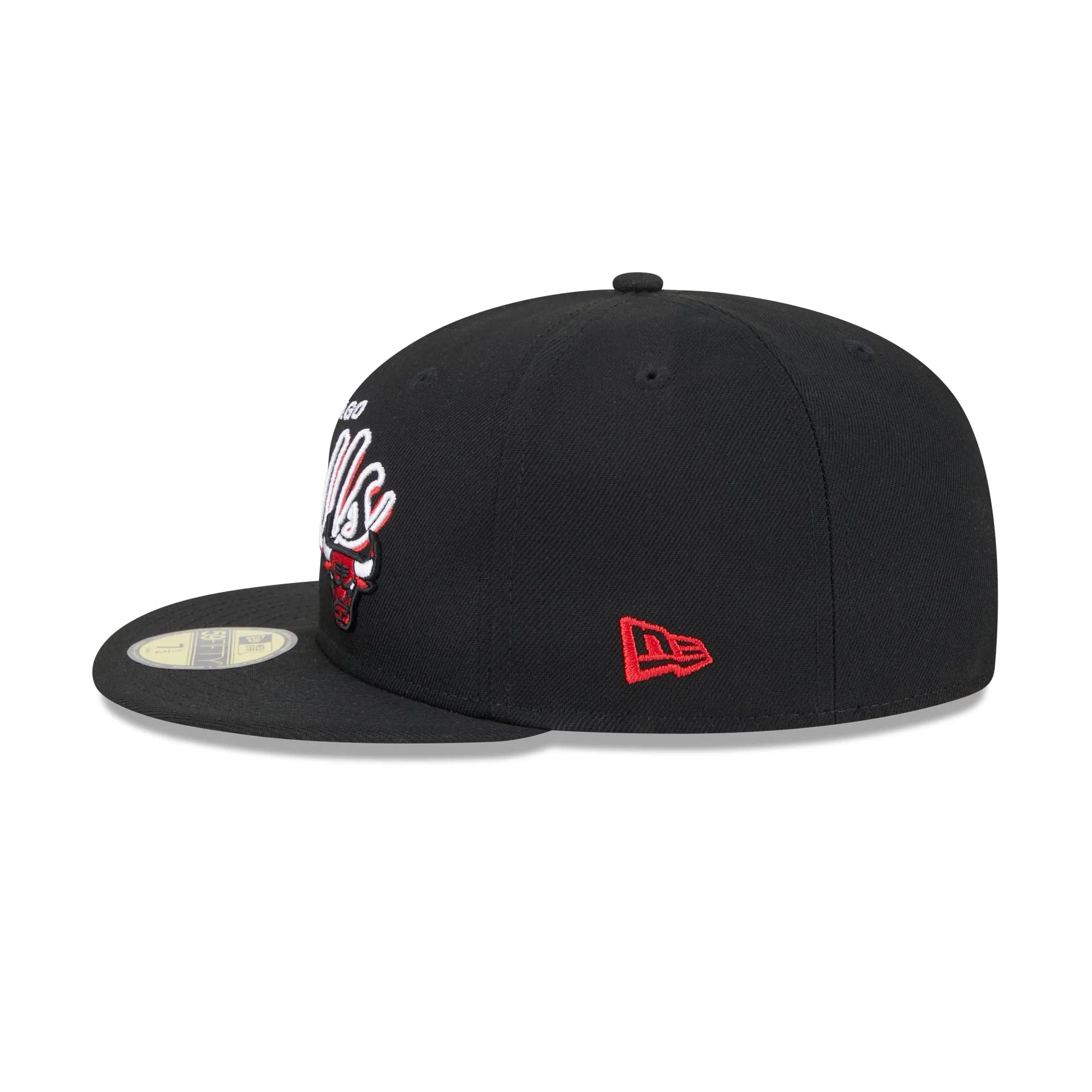 Chicago Bulls Script Sided 59FIFTY Fitted Hat sold by New Era product image thumbnail 5