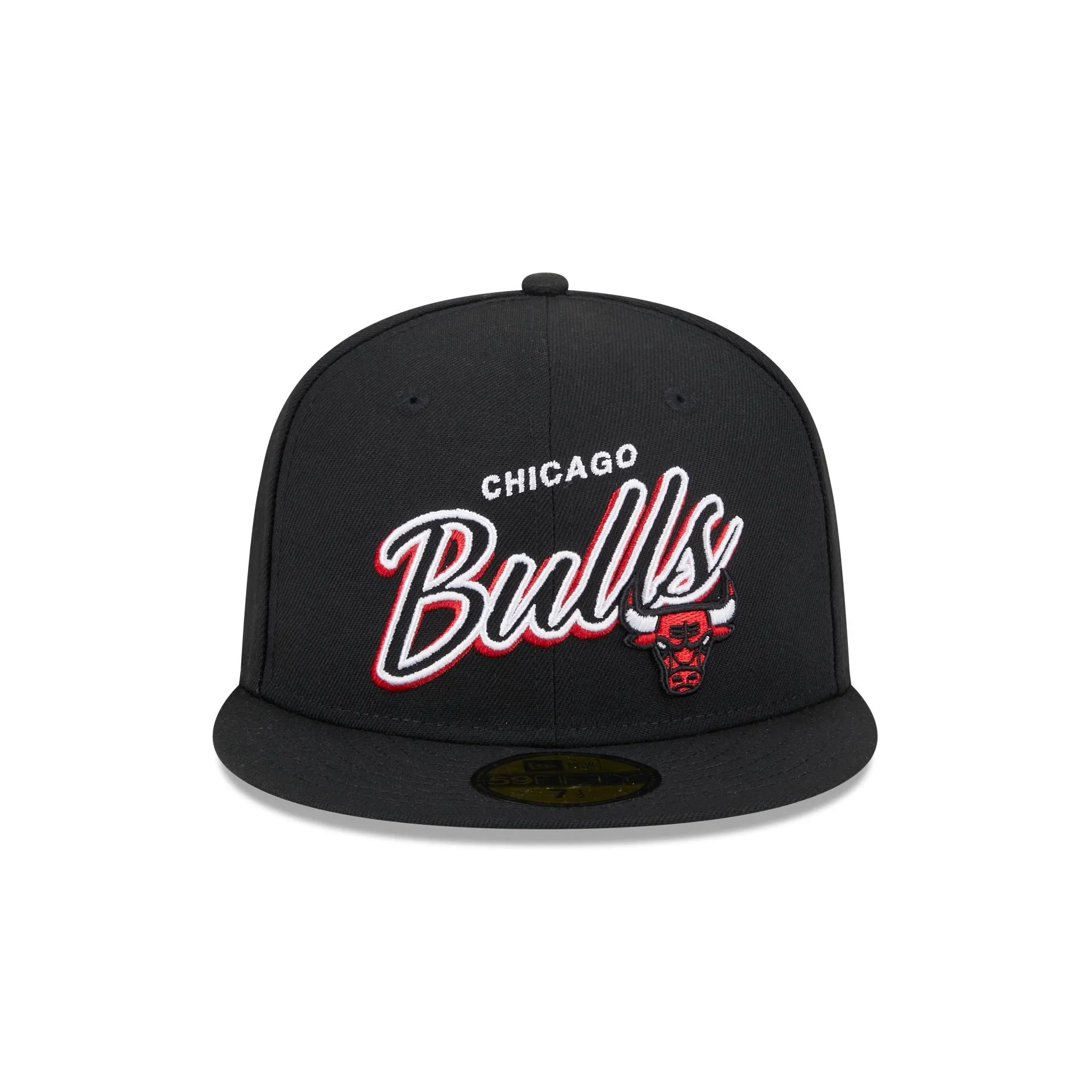 Chicago Bulls Script Sided 59FIFTY Fitted Hat sold by New Era product image thumbnail 2