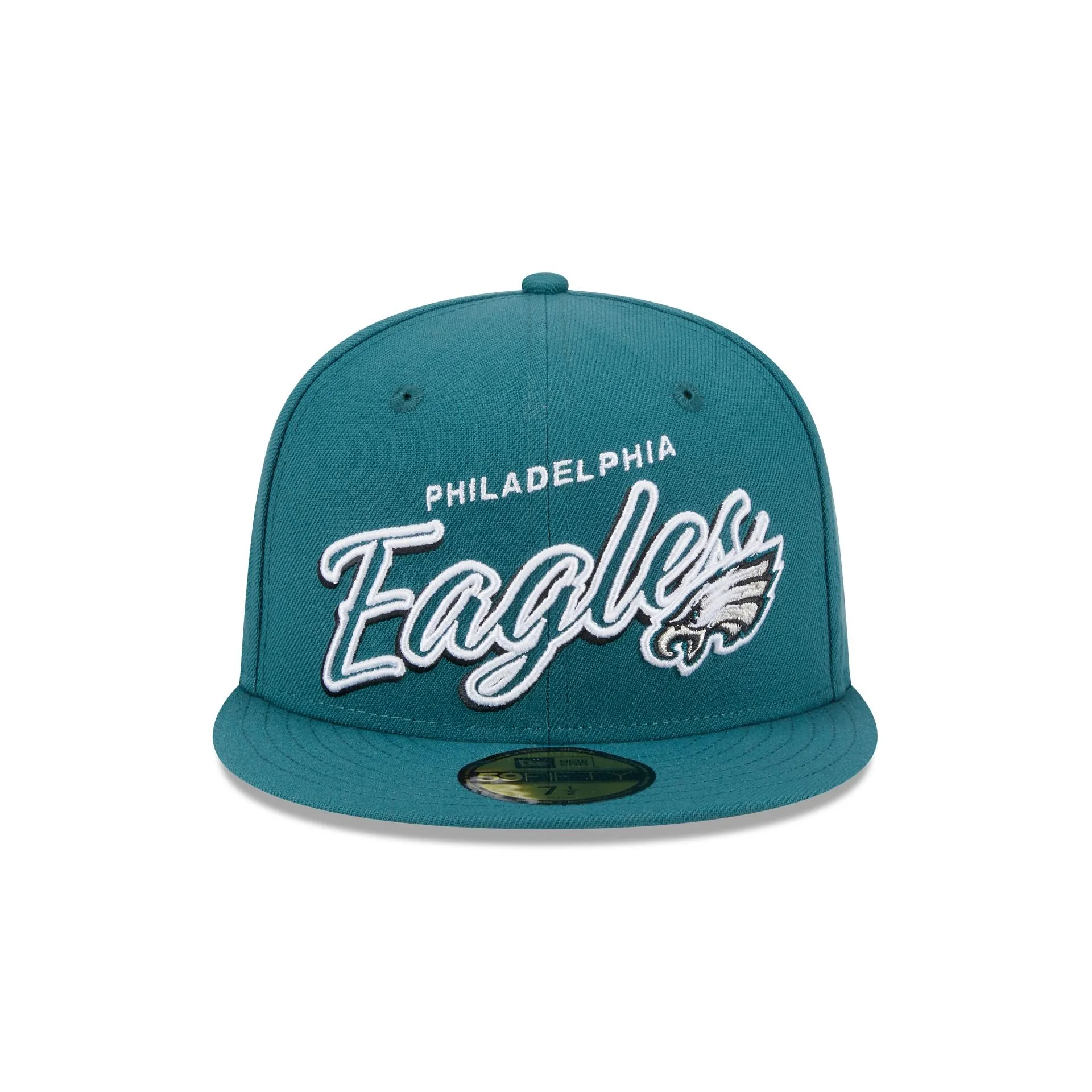 Philadelphia Eagles Script Sided 59FIFTY Fitted Hat sold by New Era product image thumbnail 2