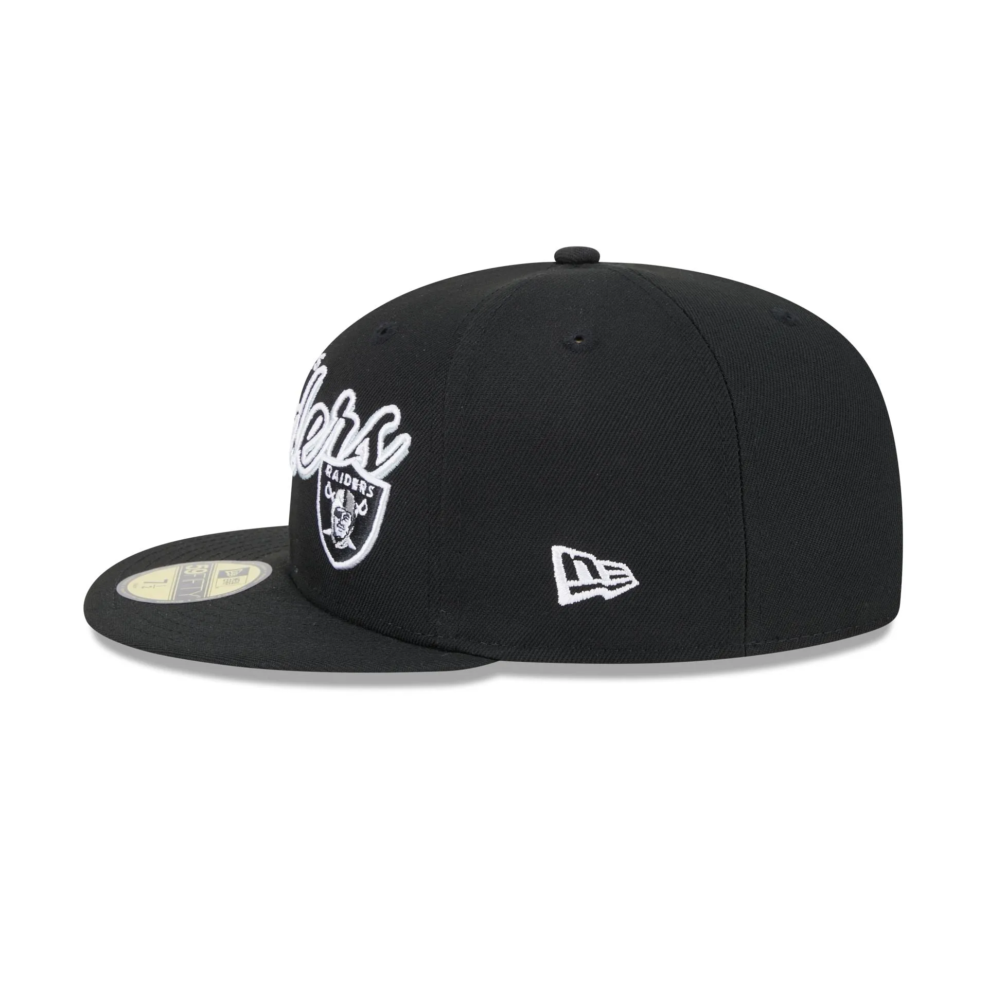 Las Vegas Raiders Script Sided 59FIFTY Fitted Hat sold by New Era product image thumbnail 5