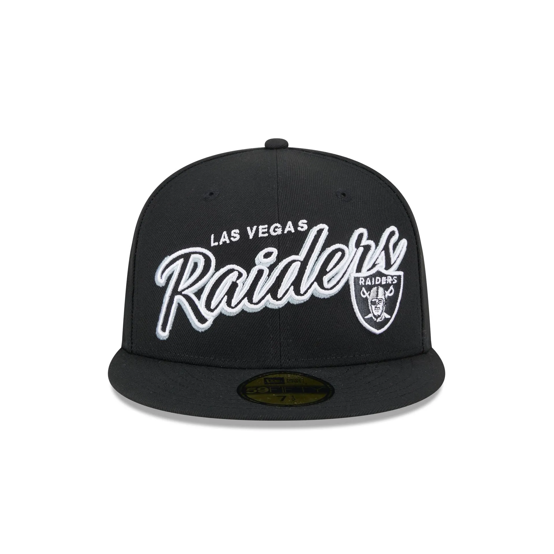 Las Vegas Raiders Script Sided 59FIFTY Fitted Hat sold by New Era product image thumbnail 2