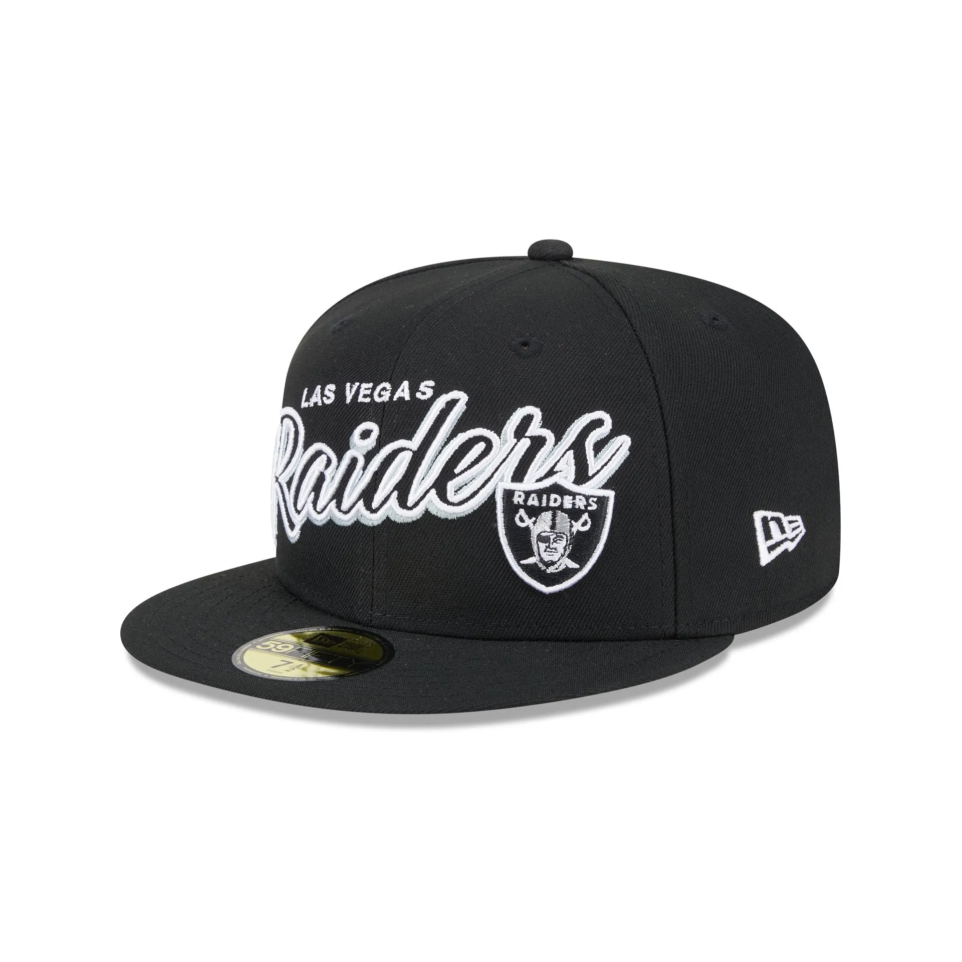 Las Vegas Raiders Script Sided 59FIFTY Fitted Hat sold by New Era product image thumbnail 3