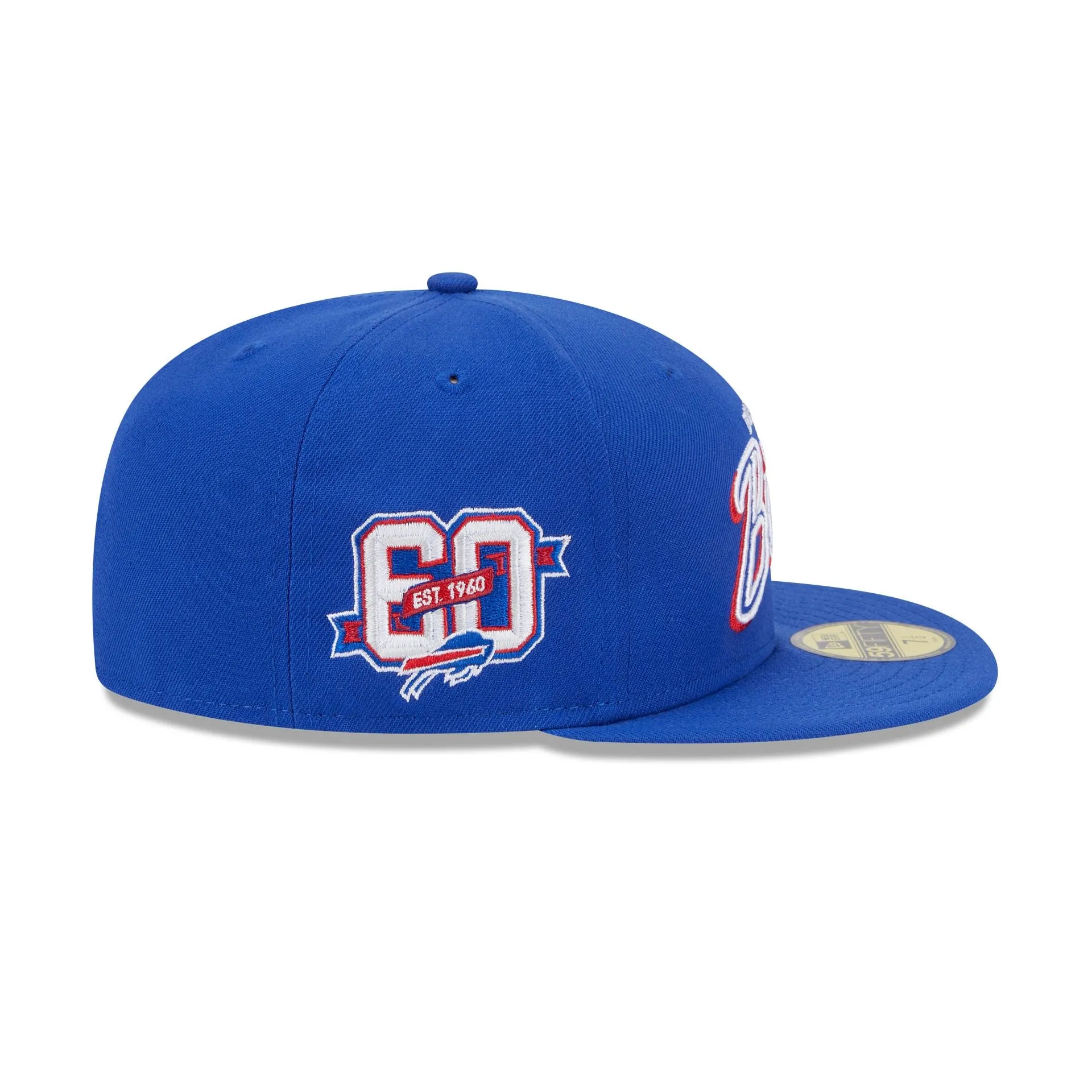 Buffalo Bills Script Sided 59FIFTY Fitted Hat sold by New Era product image thumbnail 4