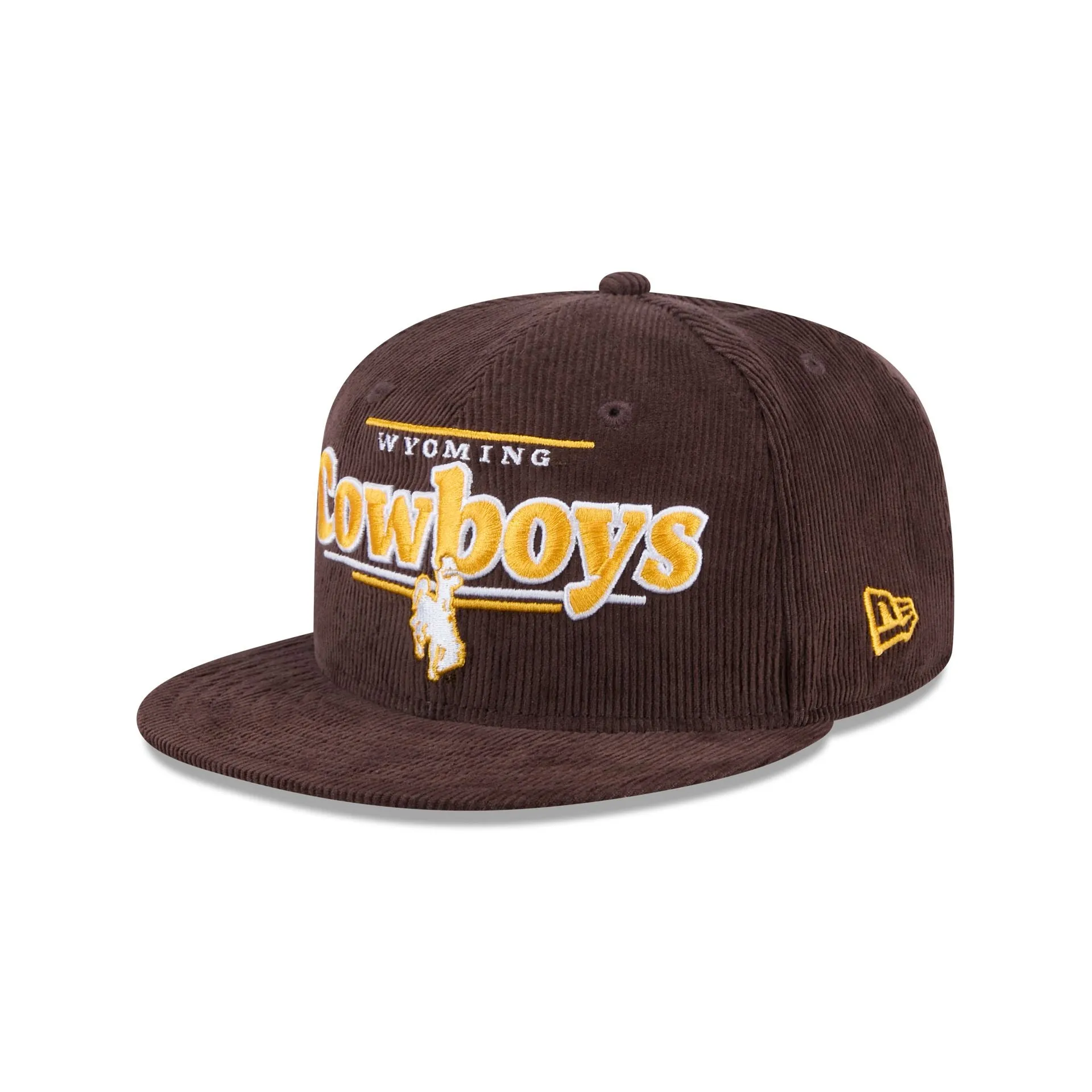 Wyoming Cowboys Throwback Display 9FIFTY Snapback Hat sold by New Era
