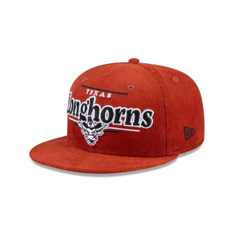 Texas Longhorns College Vault Throwback Display 9FIFTY Snapback Hat sold by New Era