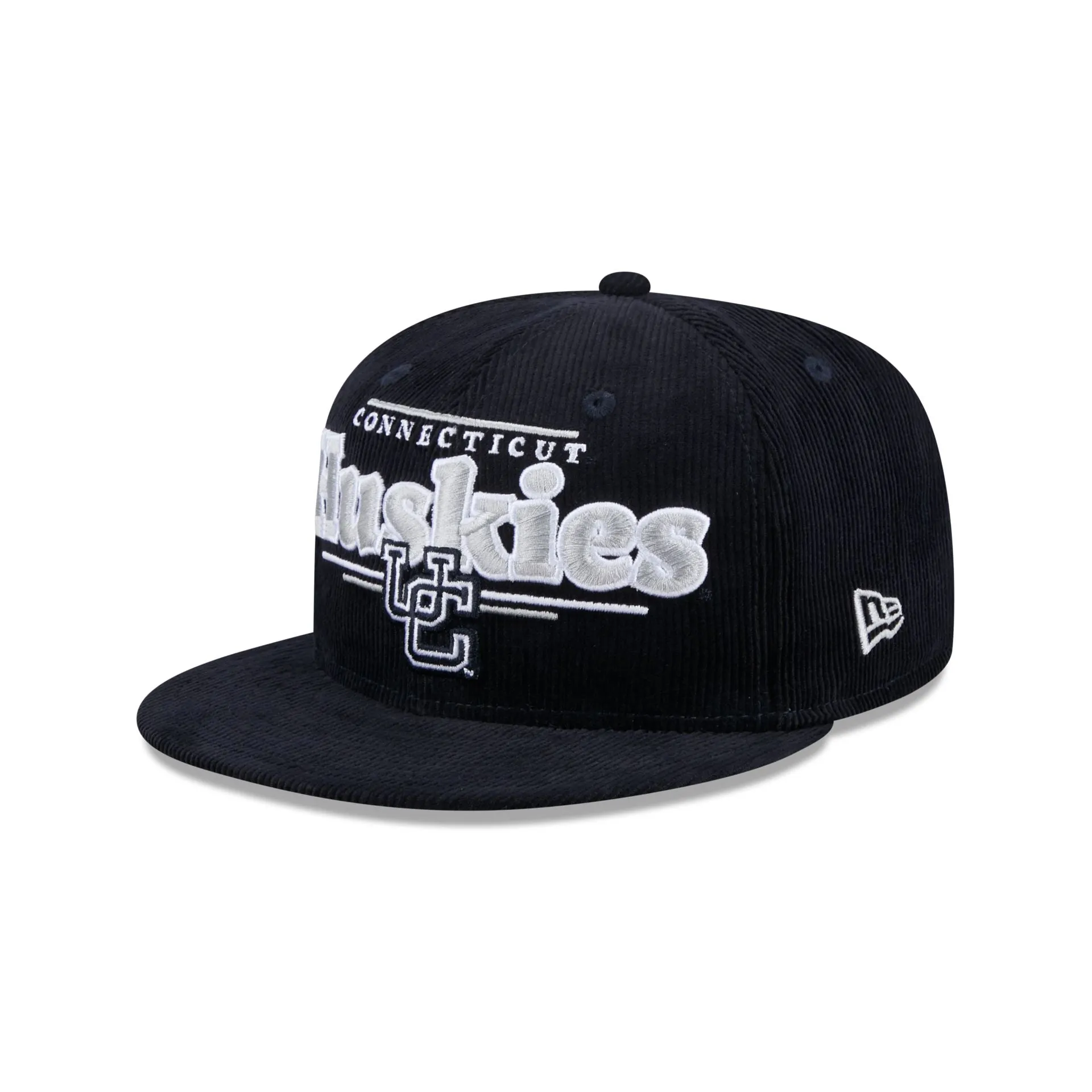 Connecticut Huskies College Vault Throwback Display 9FIFTY Snapback Hat sold by New Era