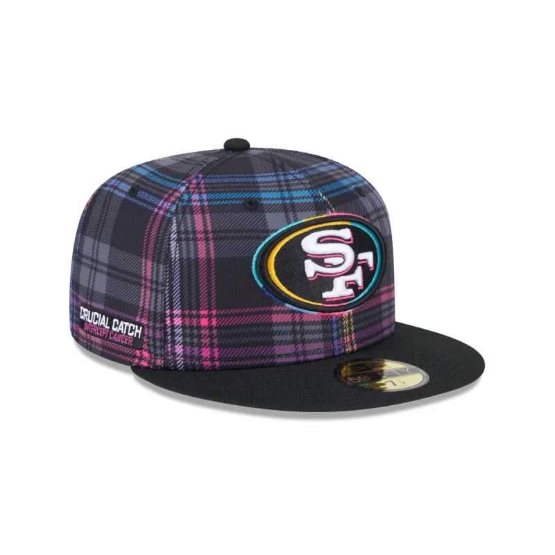 San Francisco 49ers 2024 Crucial Catch 59FIFTY Fitted Hat sold by New Era