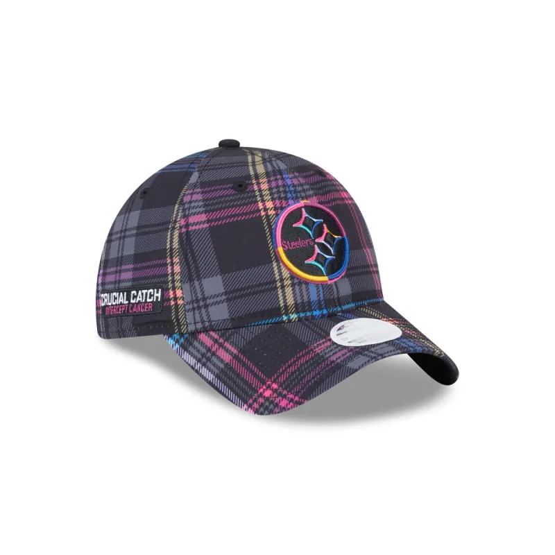 Pittsburgh Steelers 2024 Crucial Catch Women's 9TWENTY Adjustable Hat sold by New Era