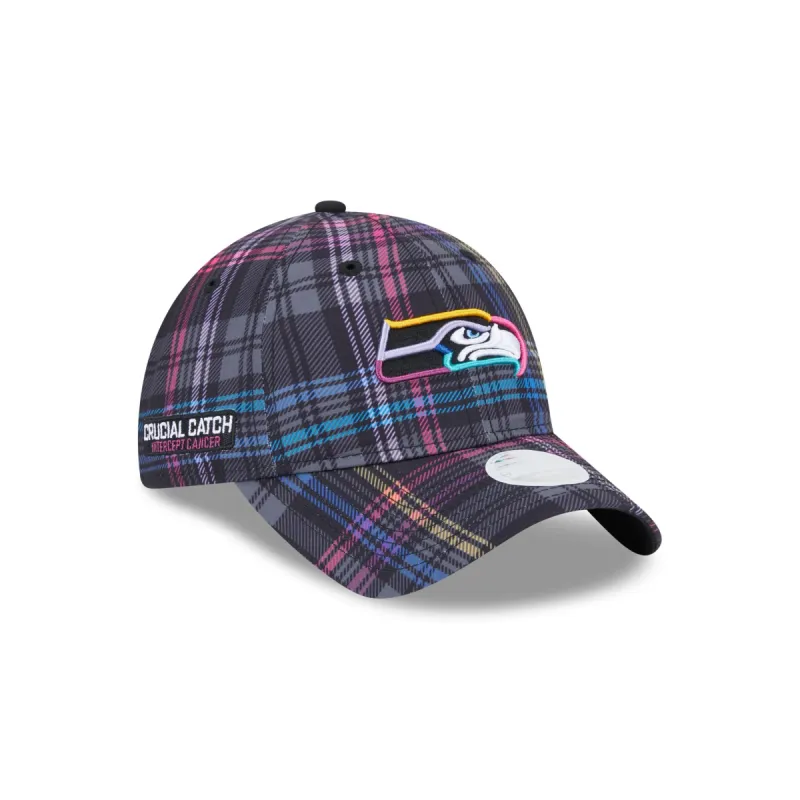 Seattle Seahawks 2024 Crucial Catch Women's 9TWENTY Adjustable Hat sold by New Era