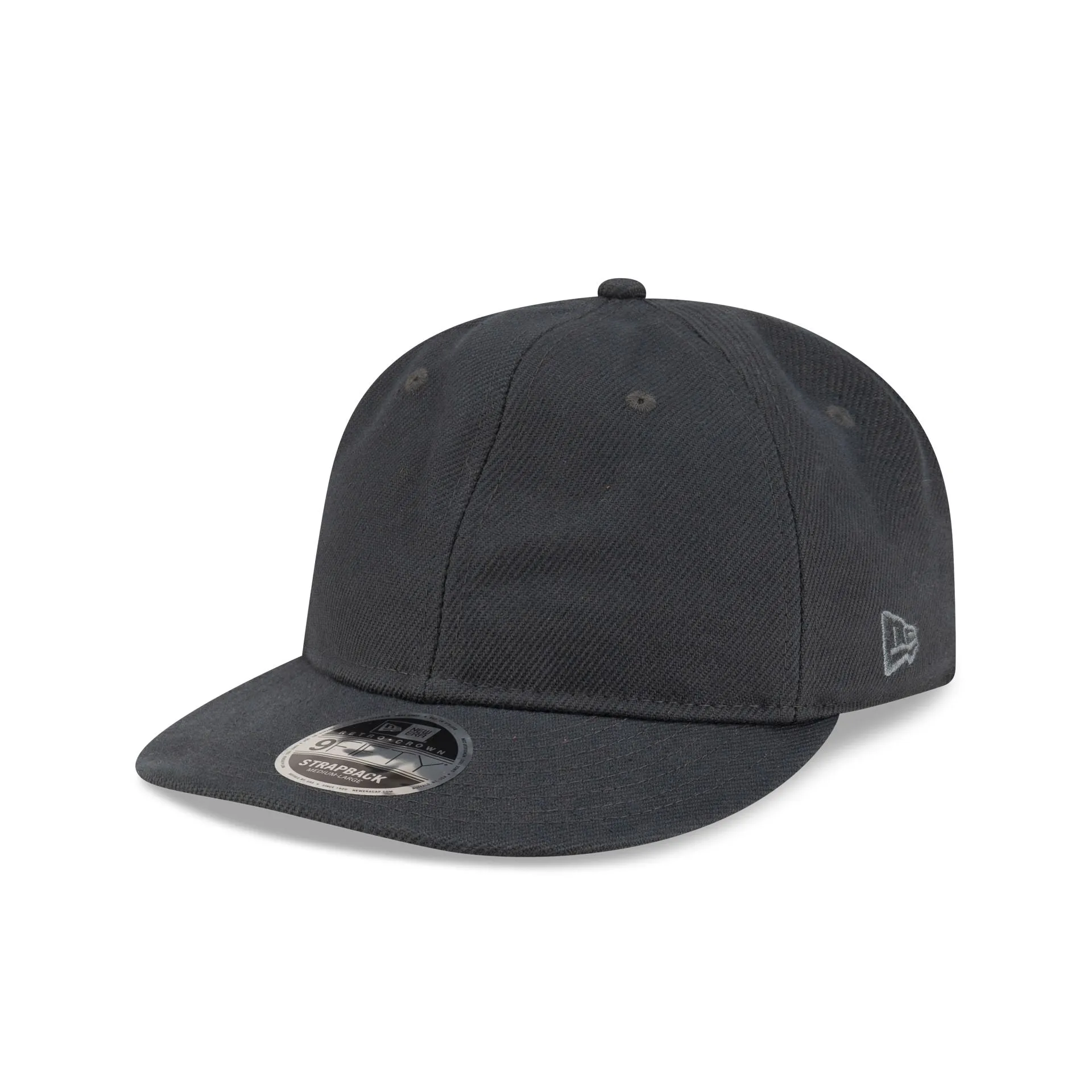 New Era Heavy Twill Dark Gray Retro Crown 9FIFTY Adjustable sold by New Era