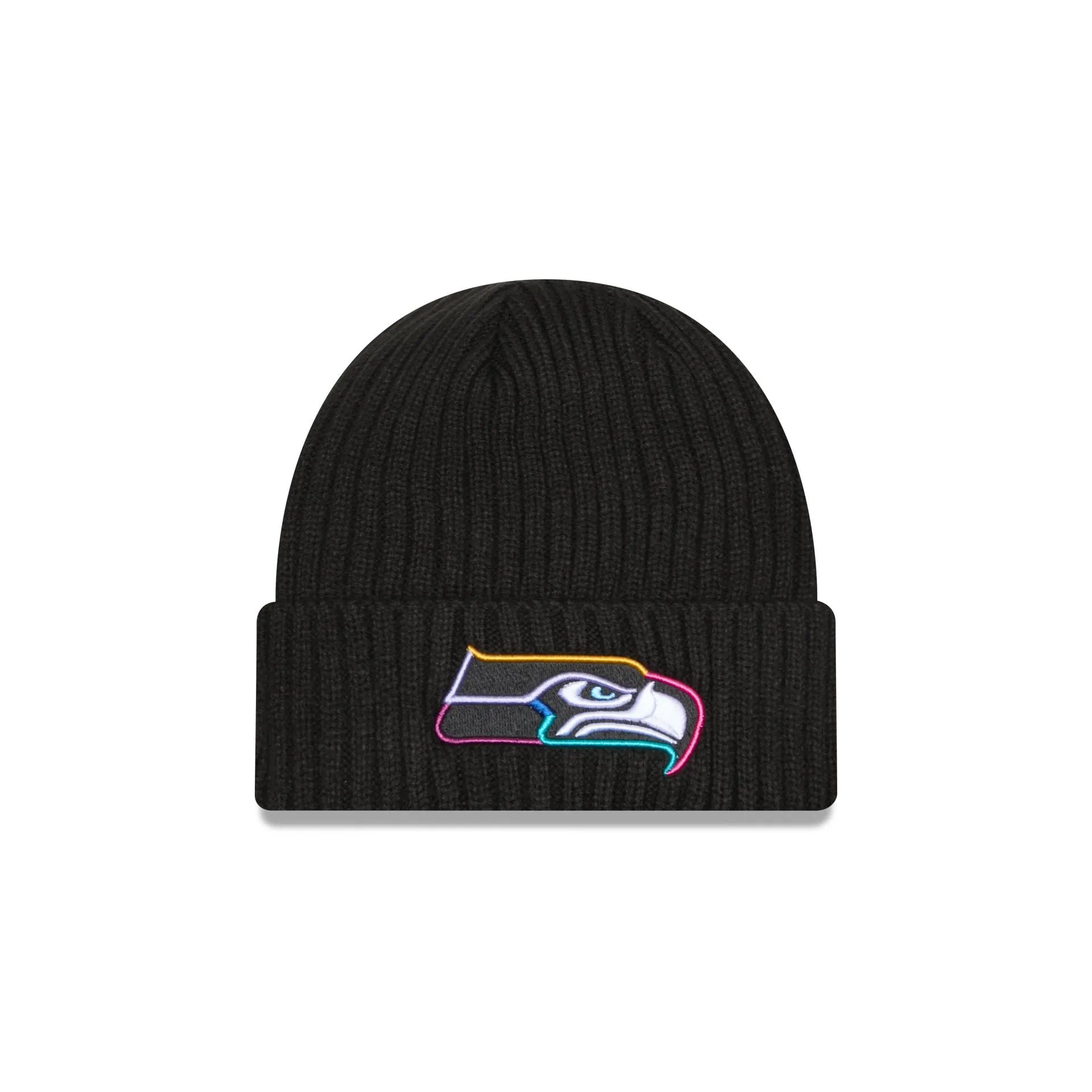 Seattle Seahawks 2024 Crucial Catch Tech Knit Hat sold by New Era