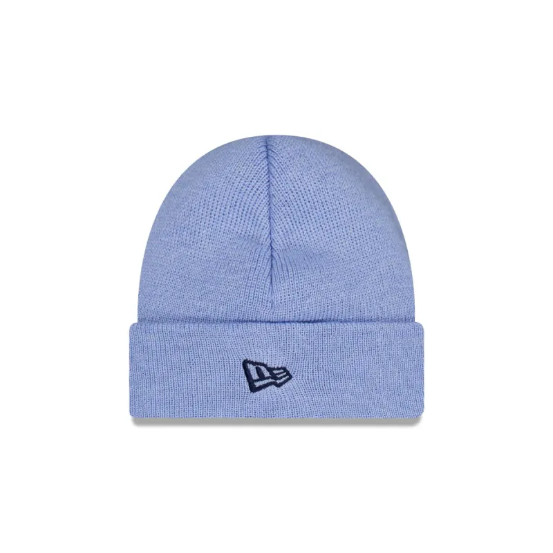 New Era Pastel Blue Short Cuff Knit Beanie sold by New Era