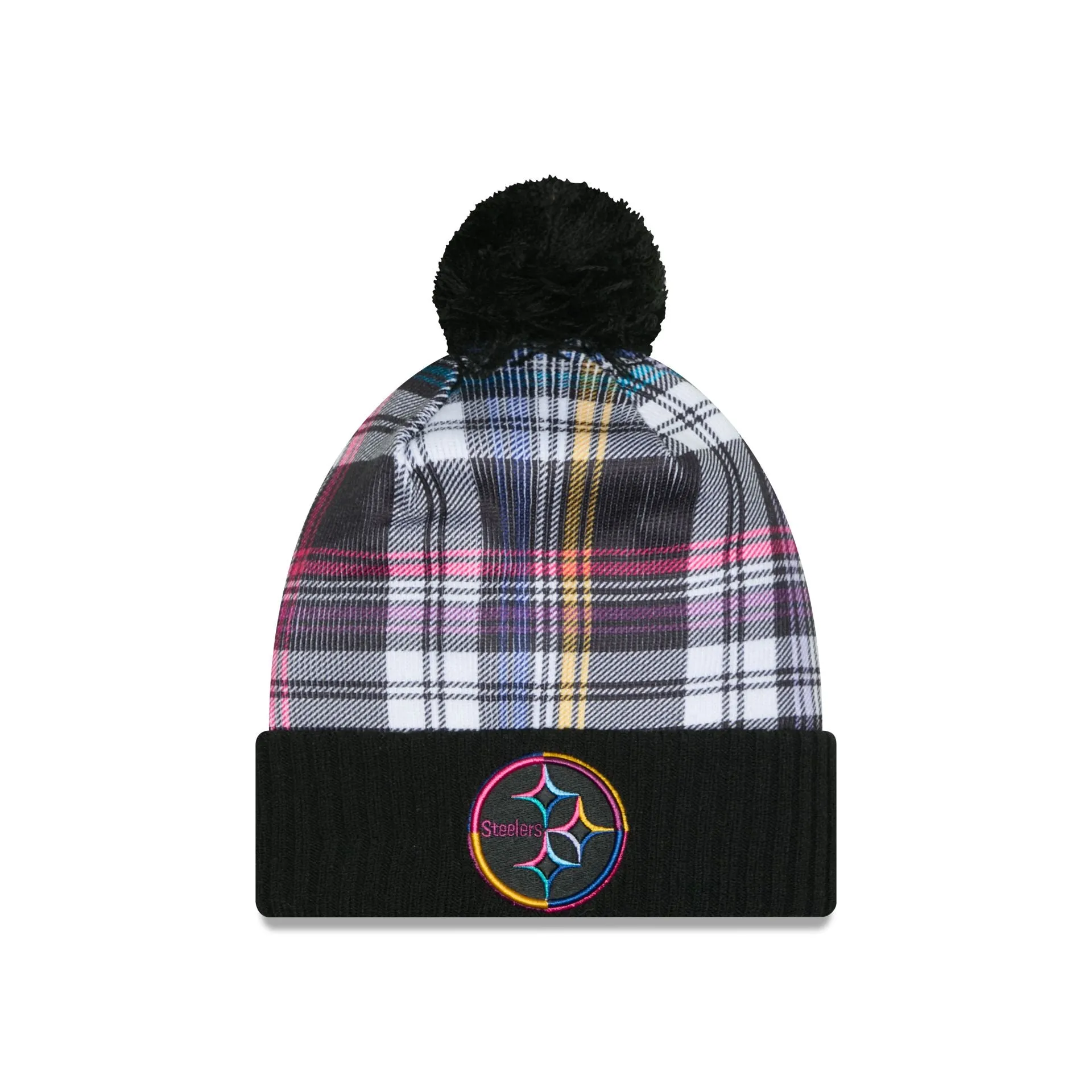 Pittsburgh Steelers 2024 Crucial Catch Sport Pom Knit Hat sold by New Era