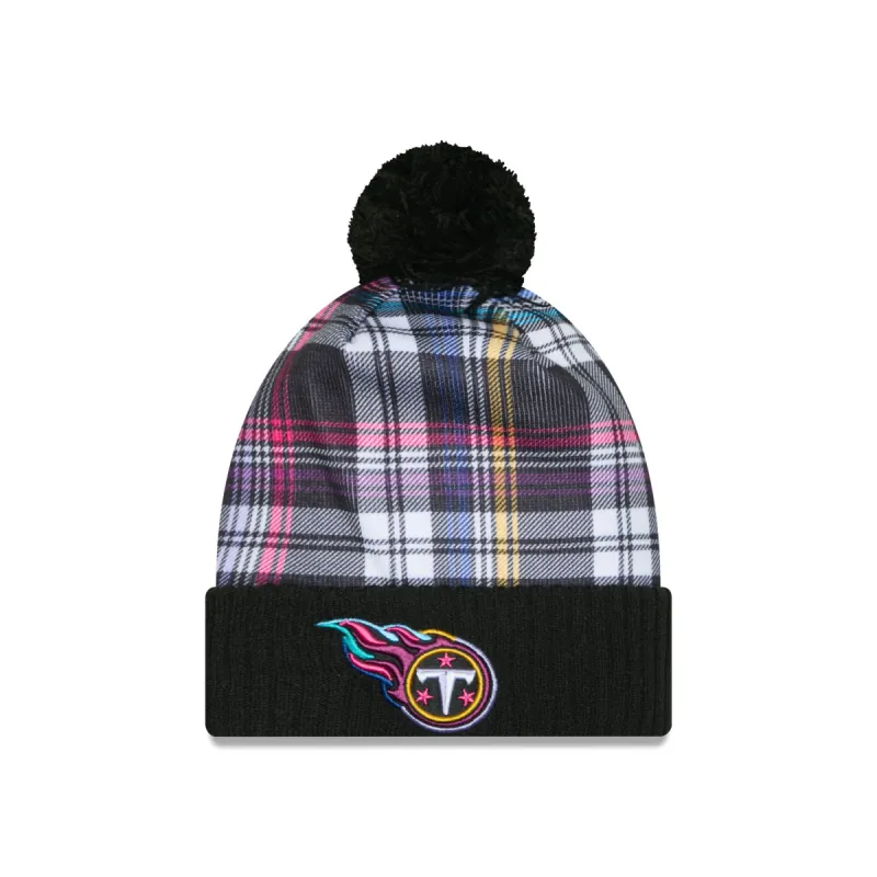 Tennessee Titans 2024 Crucial Catch Sport Pom Knit Hat sold by New Era