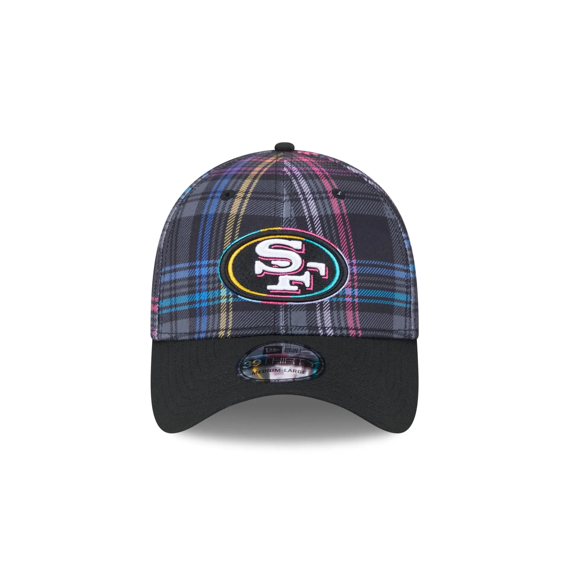 San Francisco 49ers 2024 Crucial Catch 39THIRTY Stretch Fit Hat sold by New Era product image thumbnail 2