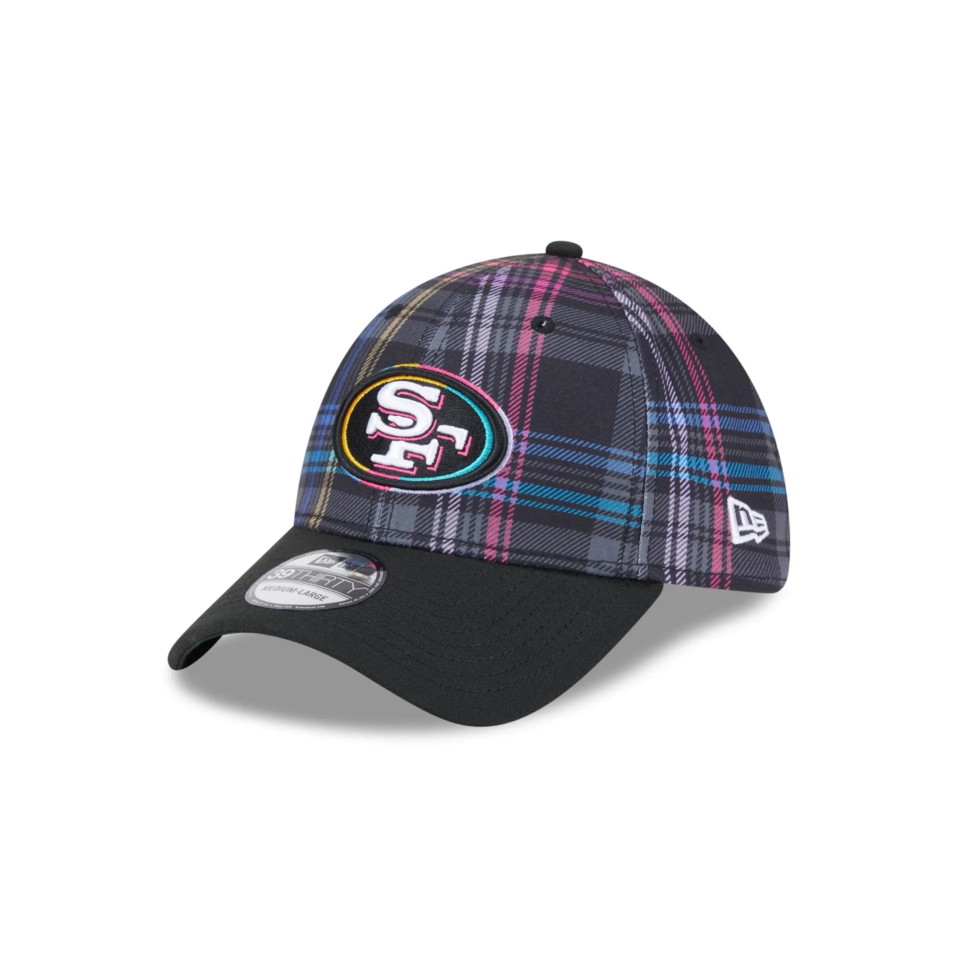 San Francisco 49ers 2024 Crucial Catch 39THIRTY Stretch Fit Hat sold by New Era product image thumbnail 3