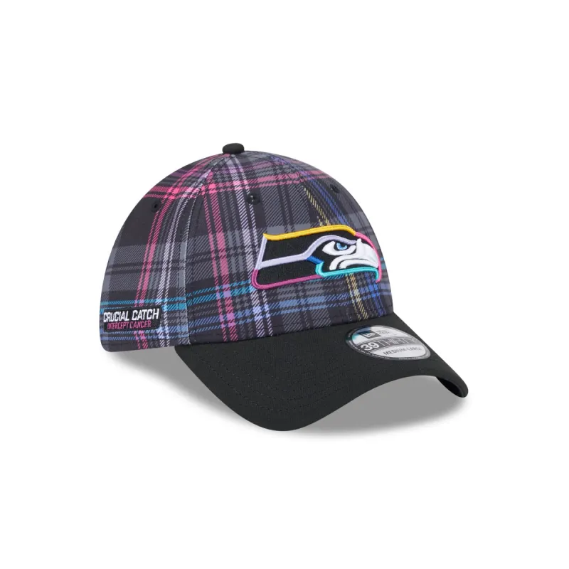 Seattle Seahawks 2024 Crucial Catch 39THIRTY Stretch Fit Hat sold by New Era
