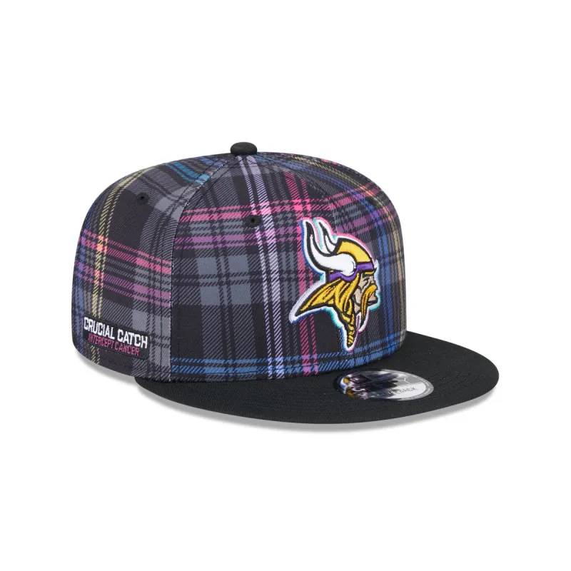 Minnesota Vikings 2024 Crucial Catch 9FIFTY Snapback Hat sold by New Era