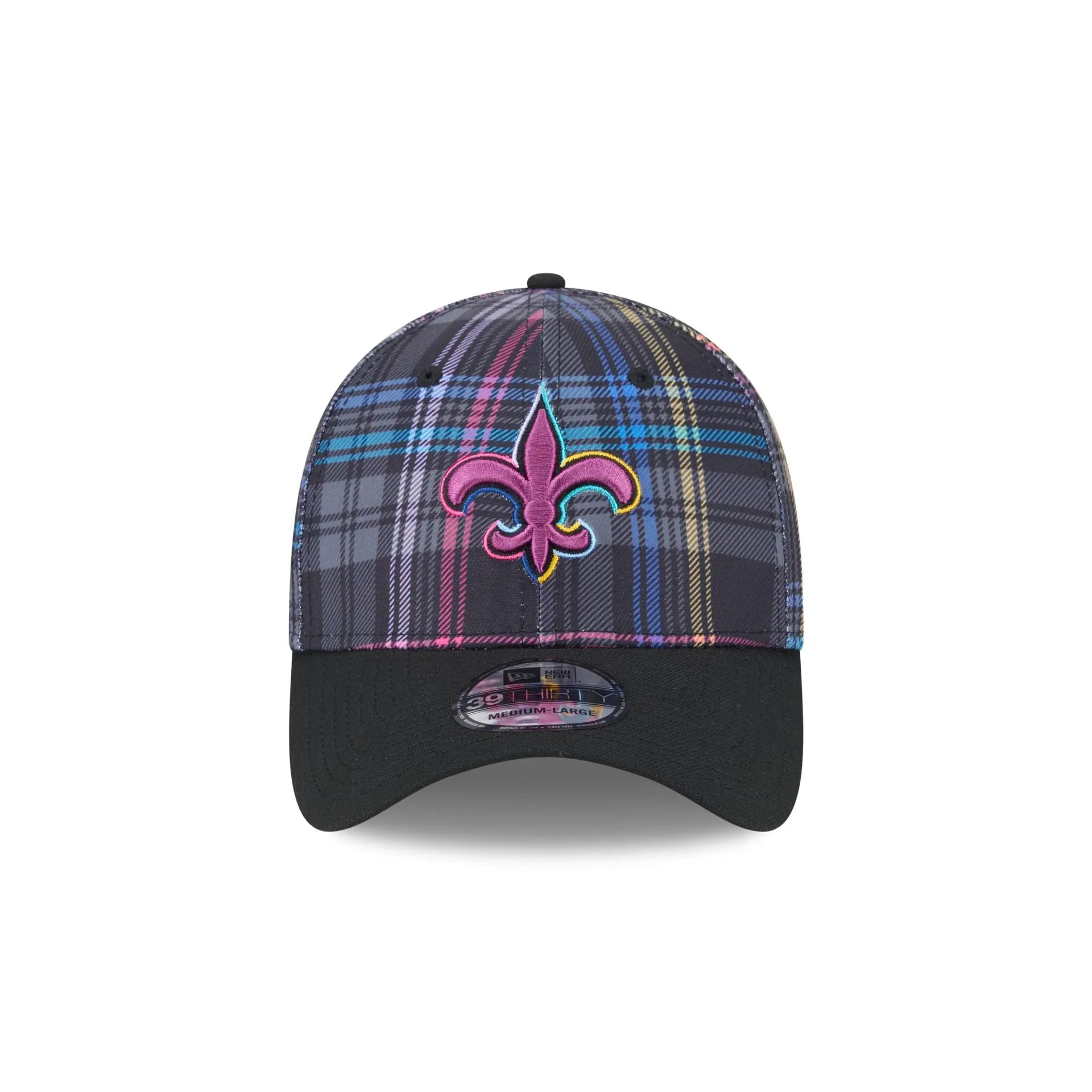New Orleans Saints 2024 Crucial Catch 39THIRTY Stretch Fit Hat sold by New Era product image thumbnail 2