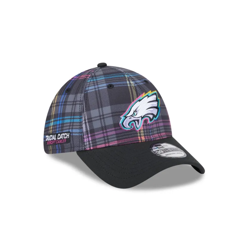 Philadelphia Eagles 2024 Crucial Catch 39THIRTY Stretch Fit Hat sold by New Era