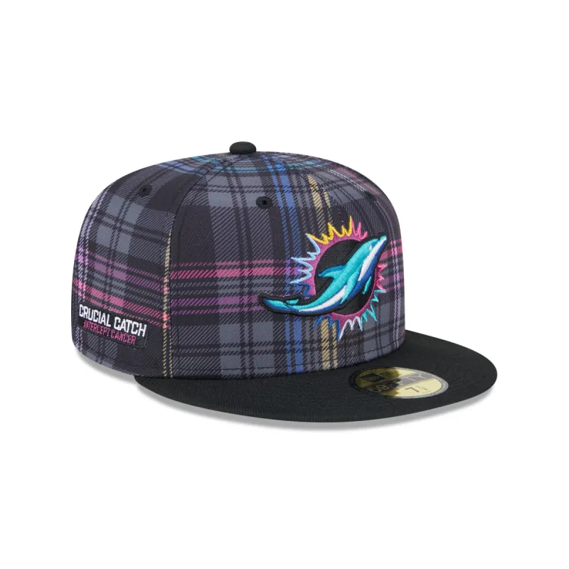 Miami Dolphins 2024 Crucial Catch 59FIFTY Fitted Hat sold by New Era