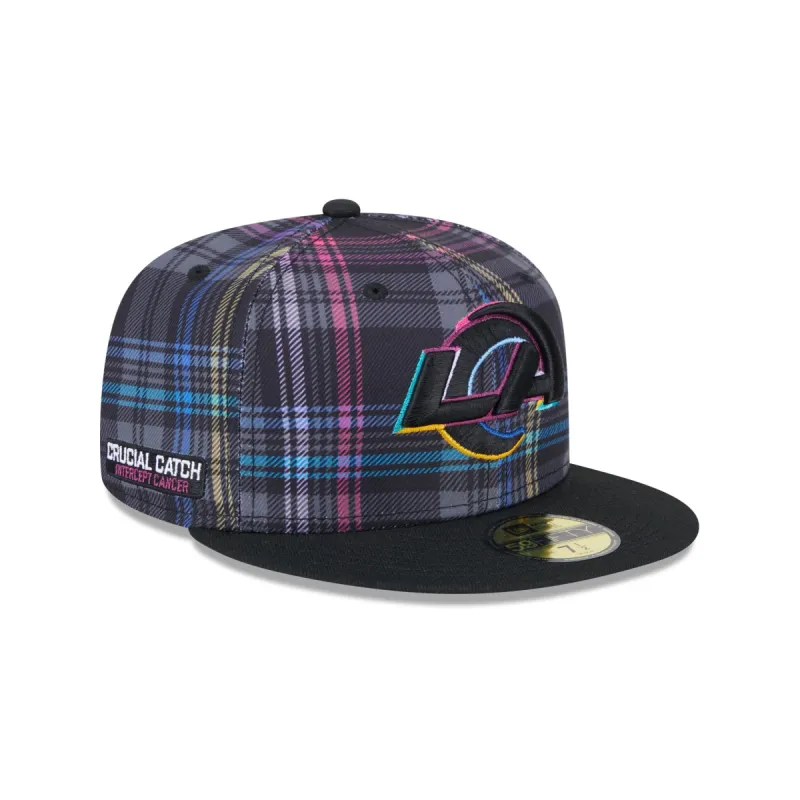 Los Angeles Rams 2024 Crucial Catch 59FIFTY Fitted Hat sold by New Era