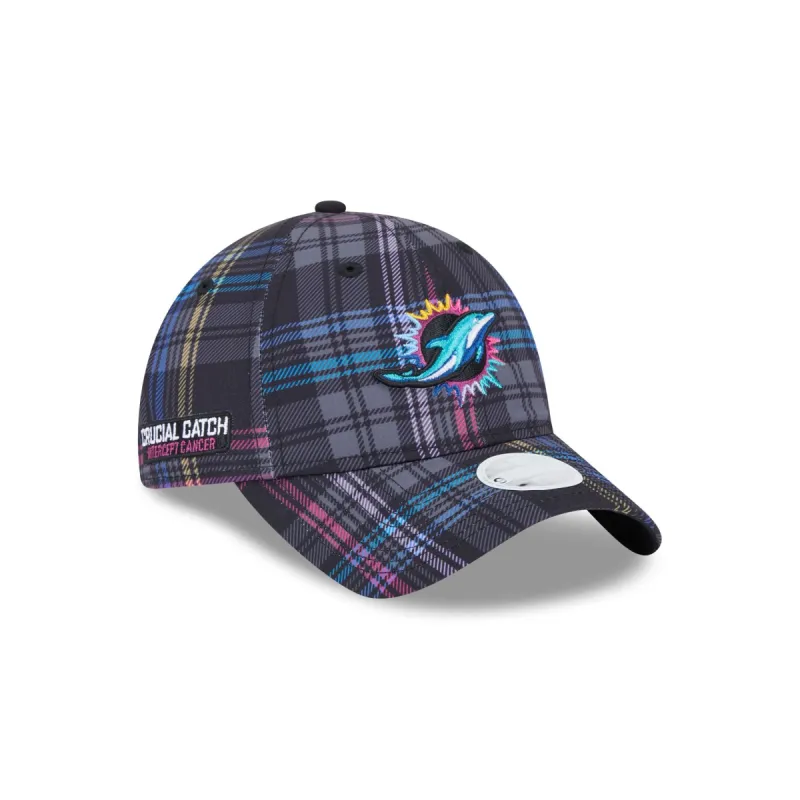 Miami Dolphins 2024 Crucial Catch Women's 9TWENTY Adjustable Hat sold by New Era