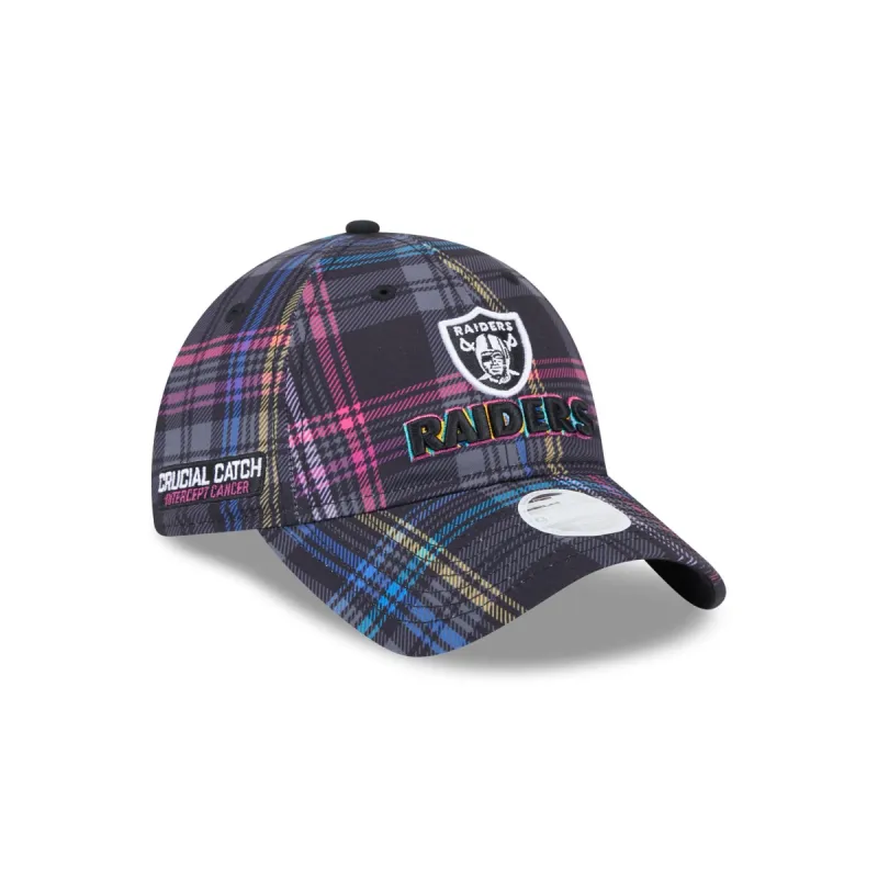 Las Vegas Raiders 2024 Crucial Catch Women's 9TWENTY Adjustable Hat sold by New Era