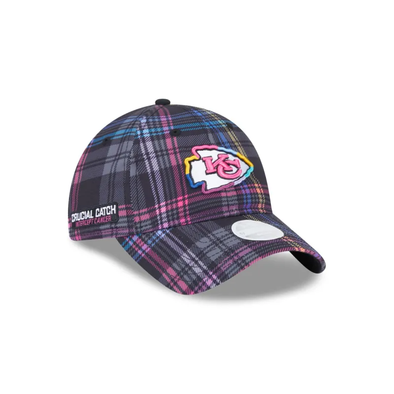 Kansas City Chiefs 2024 Crucial Catch Women's 9TWENTY Adjustable Hat sold by New Era