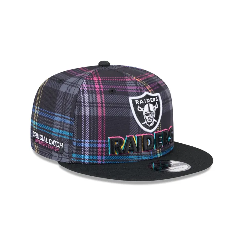 Las Vegas Raiders 2024 Crucial Catch 9FIFTY Snapback Hat sold by New Era