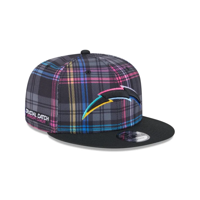 Los Angeles Chargers 2024 Crucial Catch 9FIFTY Snapback Hat sold by New Era