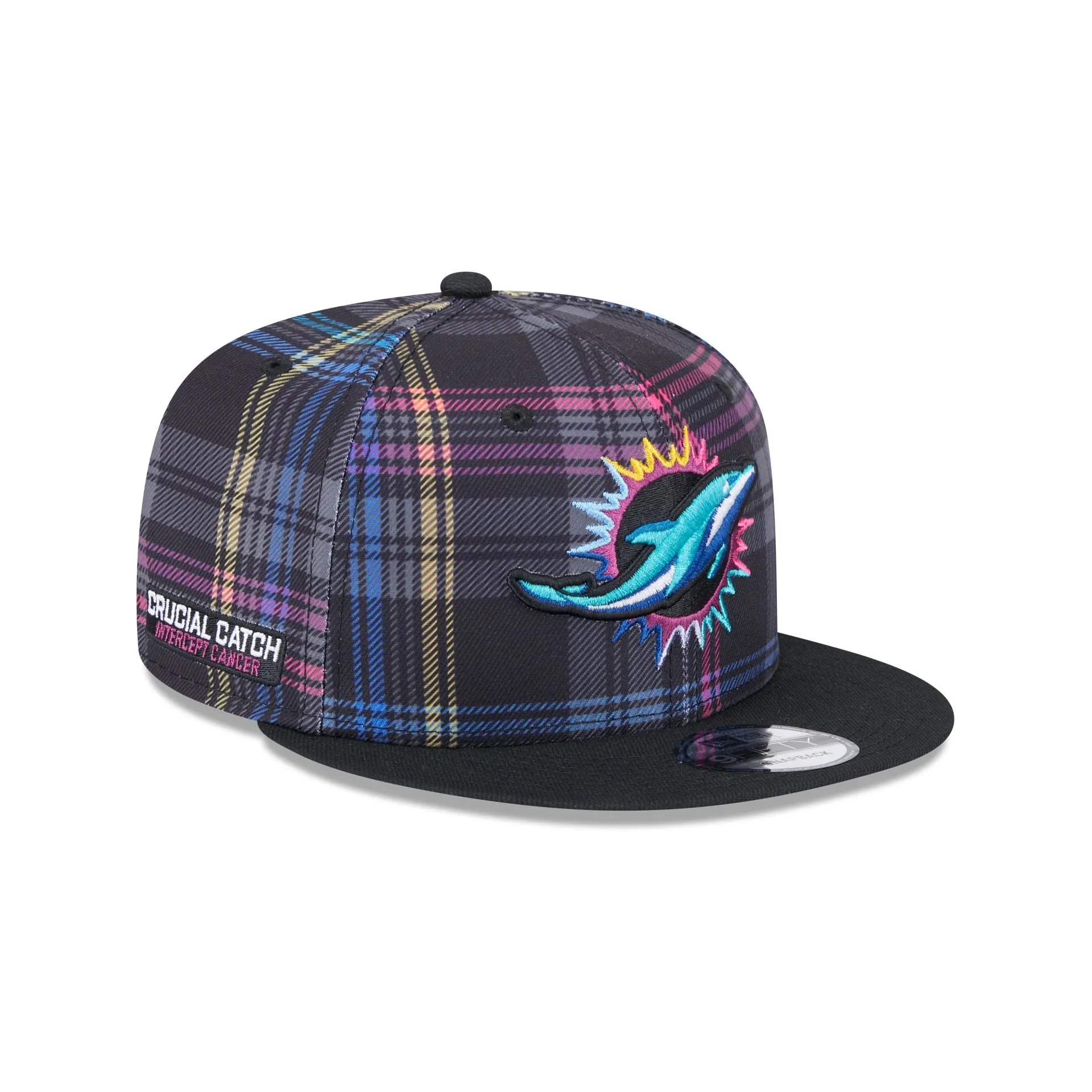 Miami Dolphins 2024 Crucial Catch 9FIFTY Snapback Hat sold by New Era